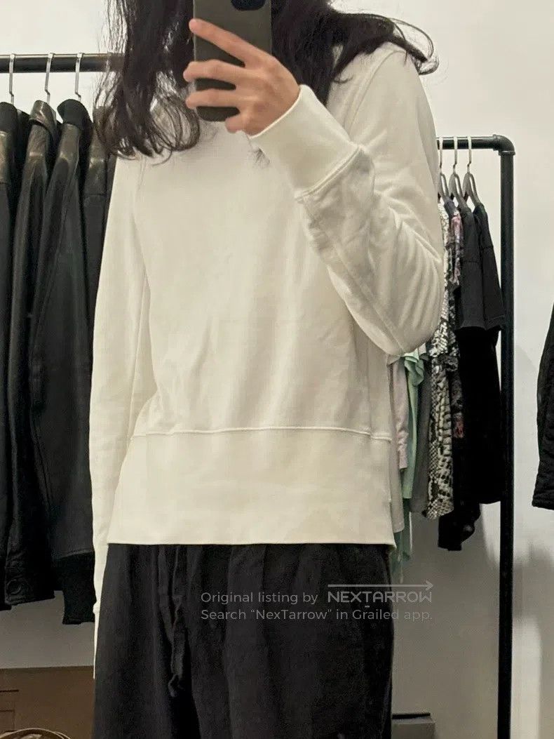 Ann Demeulemeester Ann Demeulemeester Size xs double shoulder sweatshirt Size S / US 4 / IT 40 - 1 Thumbnail