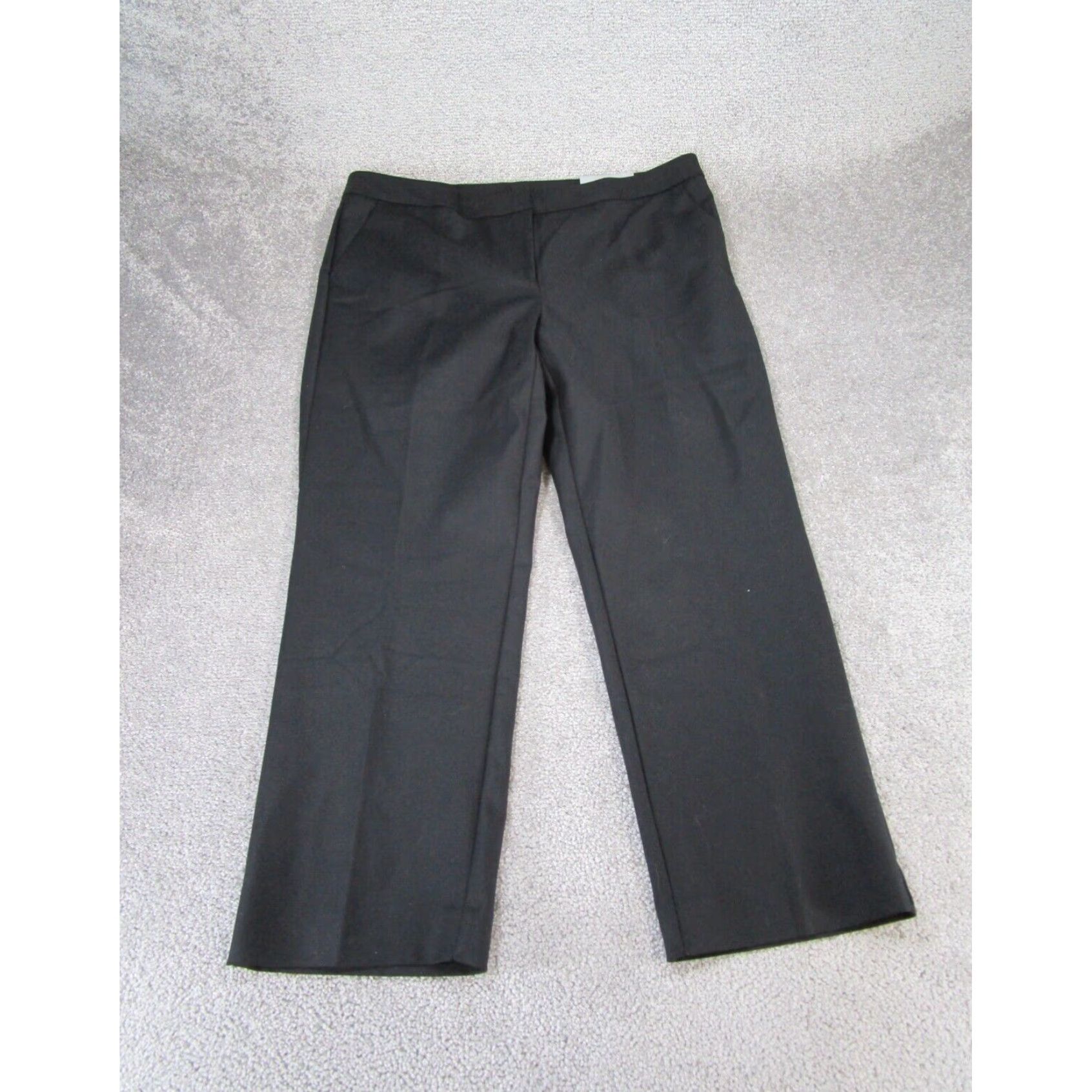 Vintage Chicos Womens Classic Black Trouser Ankle Pants 16 US 3 Flex Waistband NEW Size 38" / US 16 / IT 52 - 1 Thumbnail