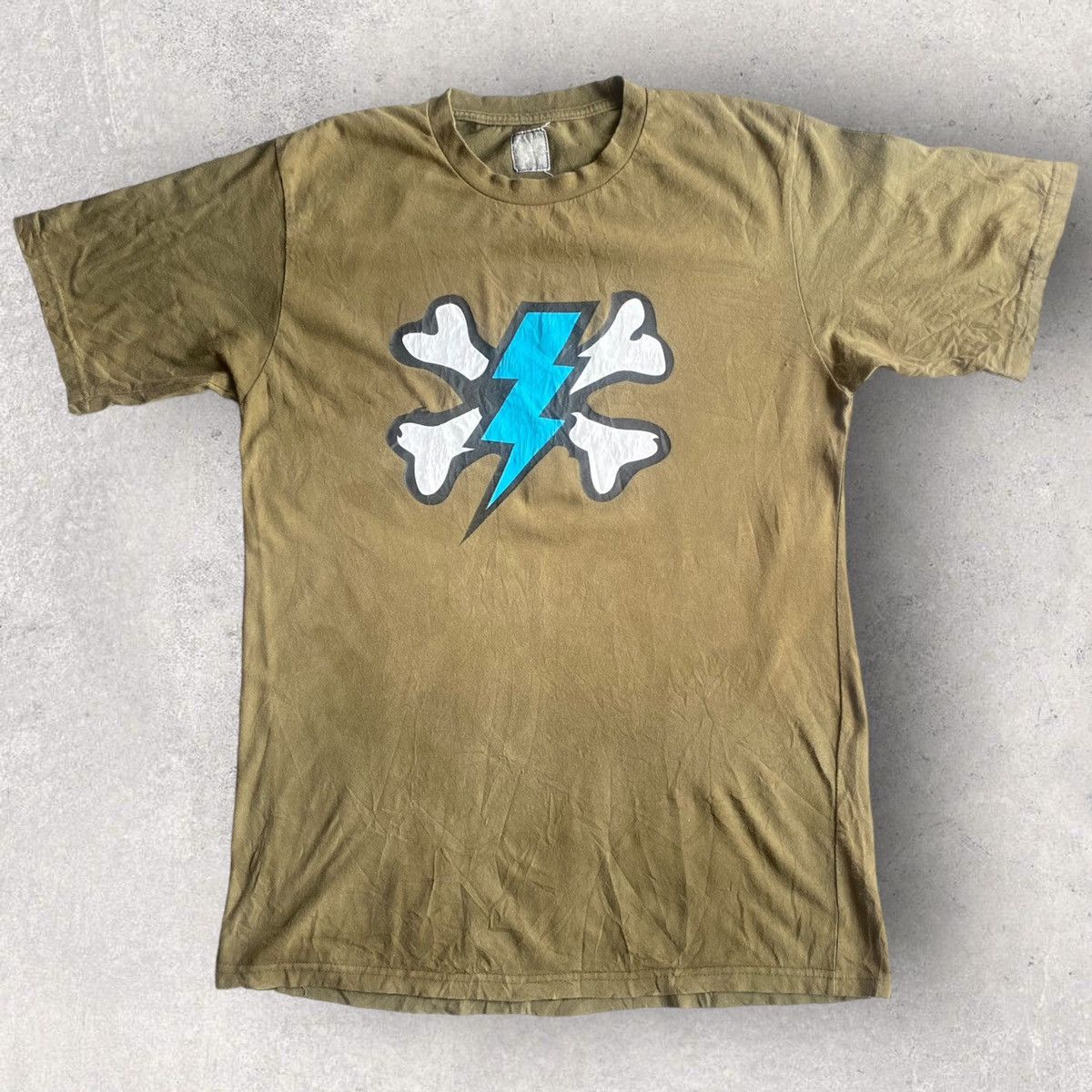 Undercover SS01 Thunder Bolt Cross bone T Shirt Size US M / EU 48-50 / 2 - 1 Thumbnail