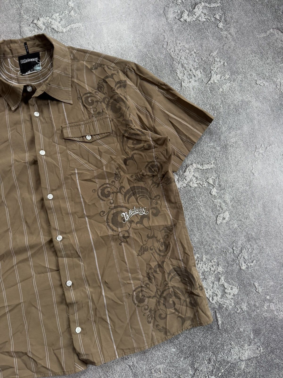 Billabong × Vintage Billabong XL all printed shirts button up polo tee T-shirt Size US XL / EU 56 / 4 - 8 Thumbnail