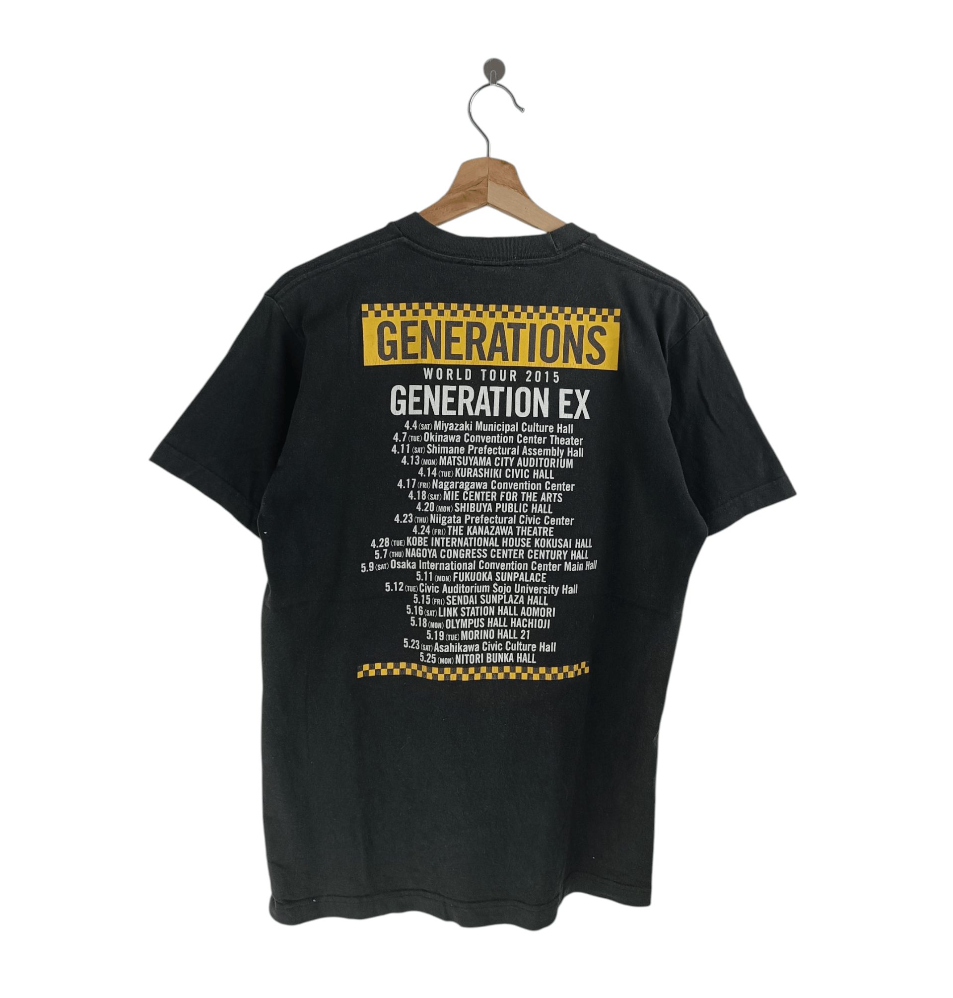 Band Tees VINTAGE GENERATION EX EXILE TRIBE 2015 TOUR high low japan Size US M / EU 48-50 / 2 - 2 Thumbnail