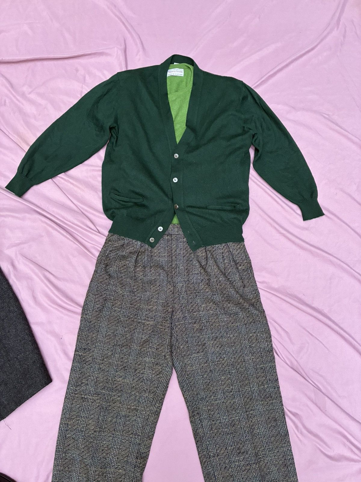 Gran Sasso Gran sasso pure wool dark pine green cardigan Size US S / EU 44-46 / 1 - 4 Thumbnail
