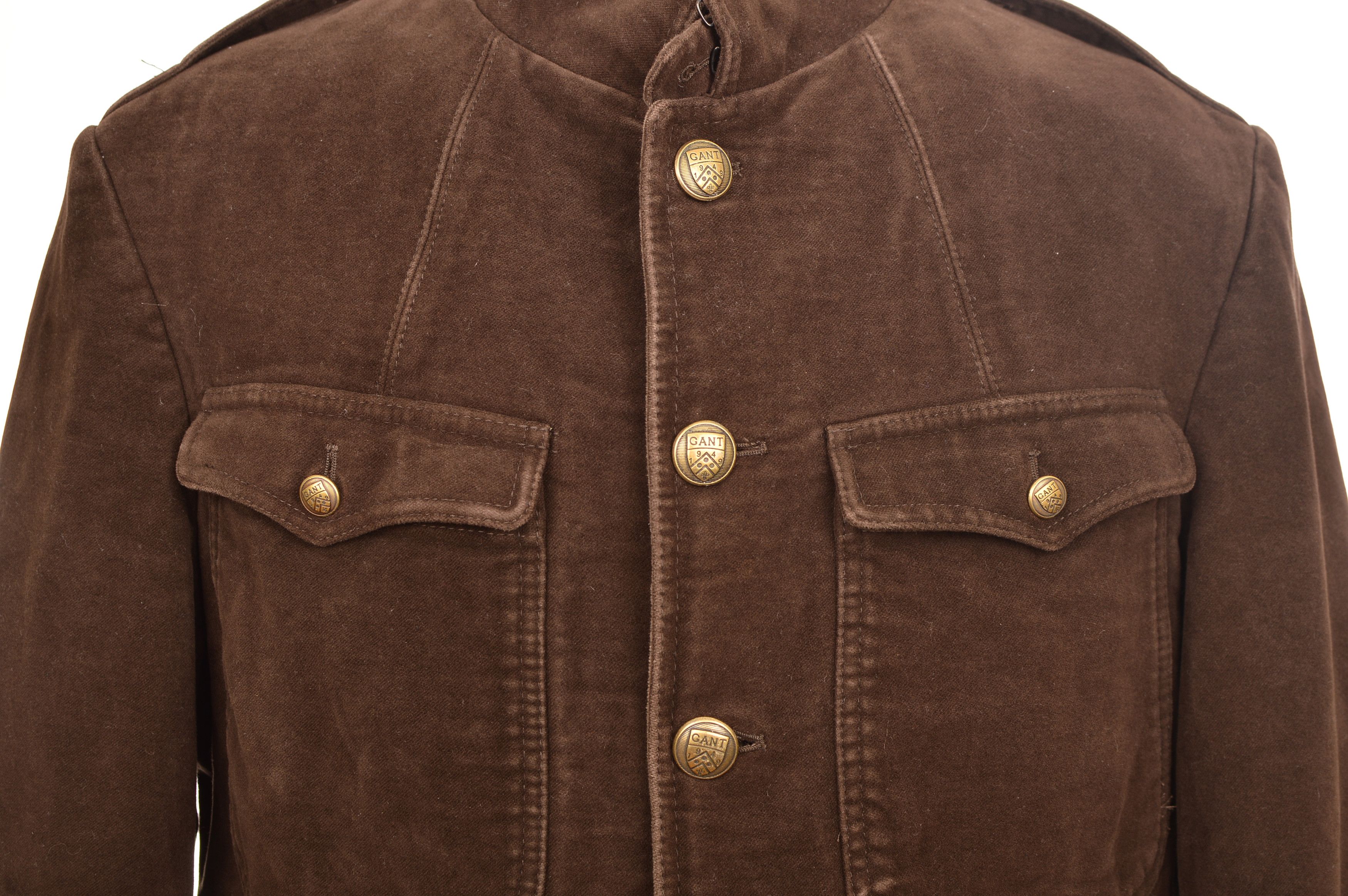 Gant DDP Gant Safari Brown Cotton Jacket Size US L / EU 52-54 / 3 - 4 Thumbnail