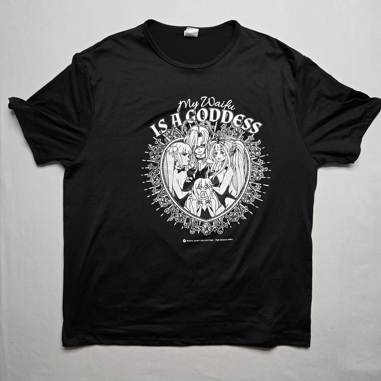 Other The Otaku Box 2XL Black Anime Waifu Goddess Otaku T-Shirt Size US XXL / EU 58 / 5 - 1 Thumbnail