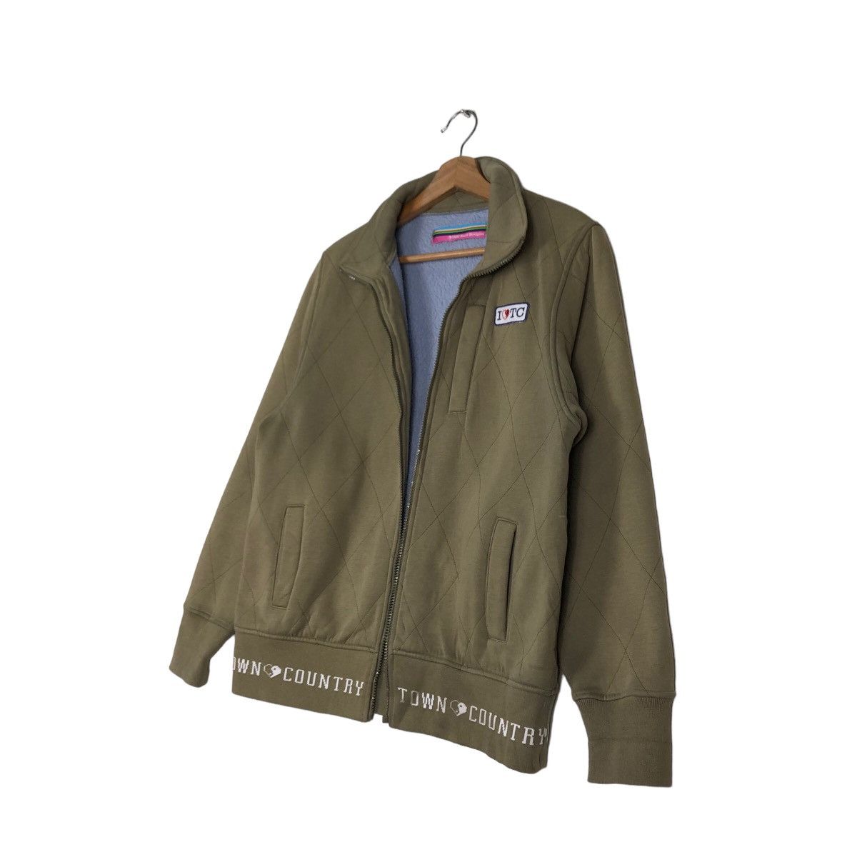 Japanese Brand 🔥Vtg Bomber Jacket Surf Zipper Big Logo Size US M / EU 48-50 / 2 - 2 Thumbnail