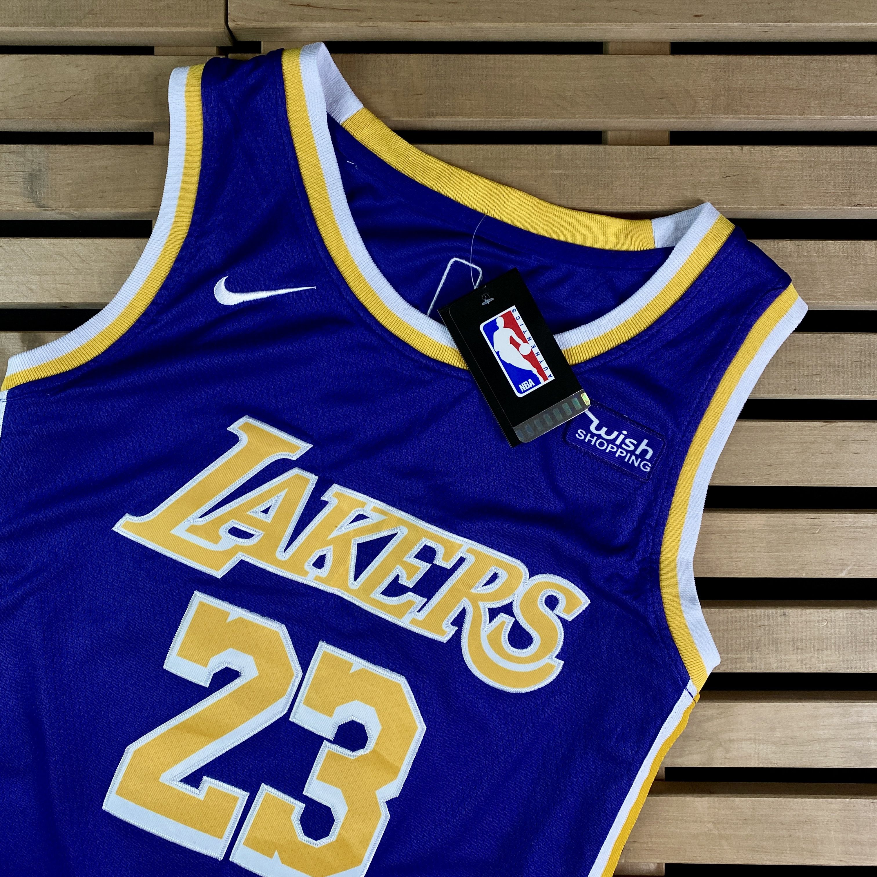 L.A. Lakers NBA Nike Nike LeBron James Los Angeles Lakers Jersey NBA Wish Size 48 Grailed