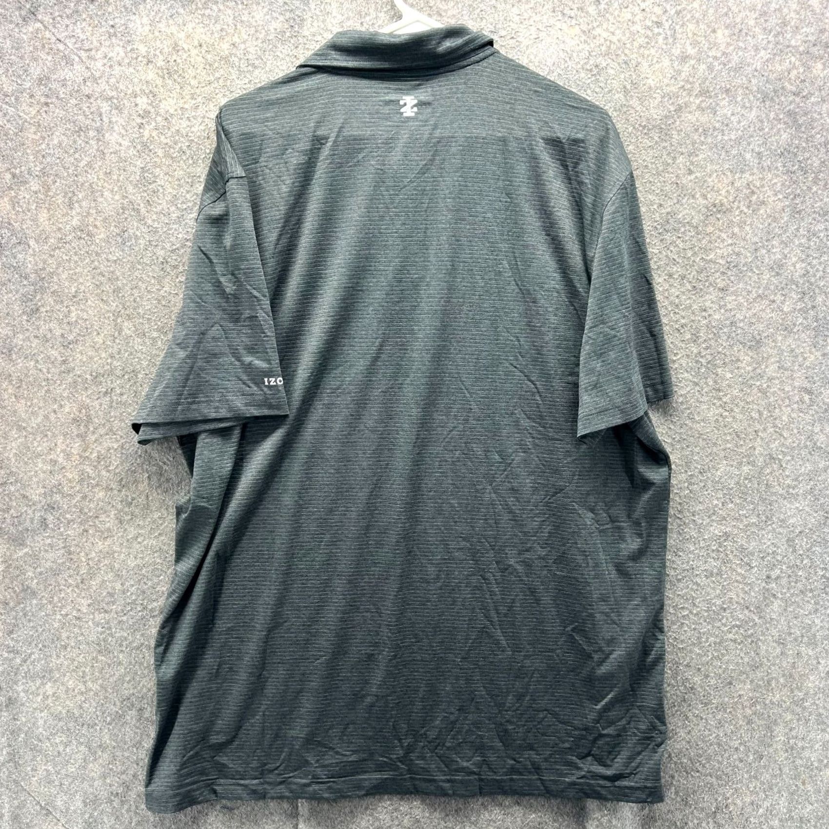 Izod IZOD Polo Shirt Mens XL Gray Preppy Heather Knit Golf Golfer Extra Large Stretch Shirt Polo Mens XL Gray Size US XL / EU 56 / 4 - 2 Thumbnail