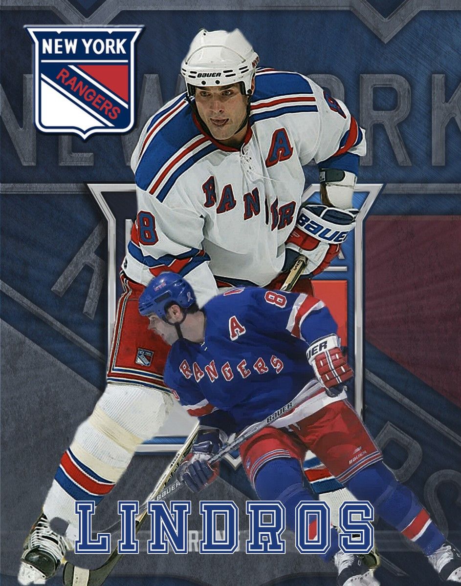 Ccm Authentic New York Rangers Eric Lindros CCM Replica Jersey Size US XL / EU 56 / 4 - 1 Thumbnail