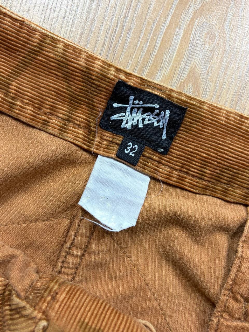 Stussy 00’s STUSSY CORDUROY CARGO MULTIPOCKET BAGGY PANTS Size US 32 / EU 48 - 6 Thumbnail
