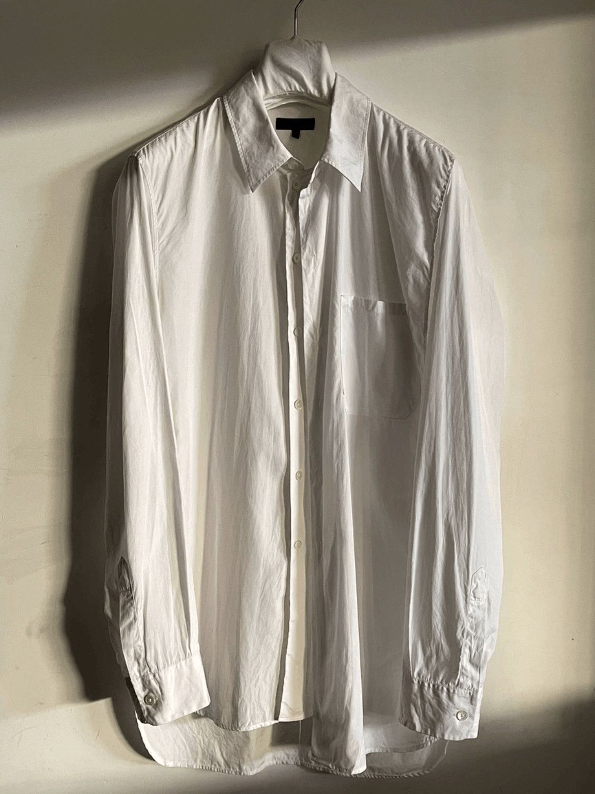 Ann Demeulemeester Ann Demeuleester Unevenness Shirt Size US L / EU 52-54 / 3 - 3 Thumbnail