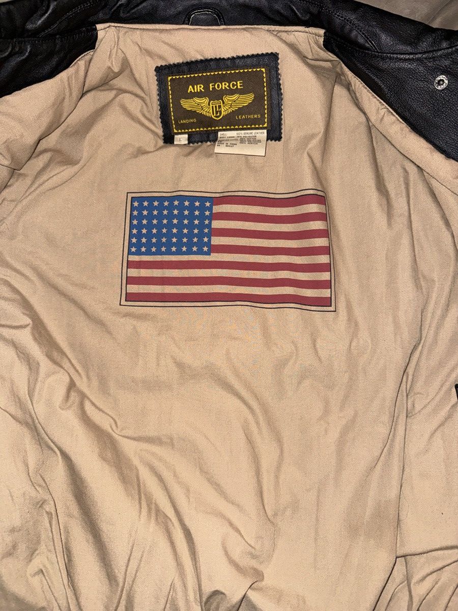 Other Air force Leather Jacket Size US L / EU 52-54 / 3 - 2 Thumbnail