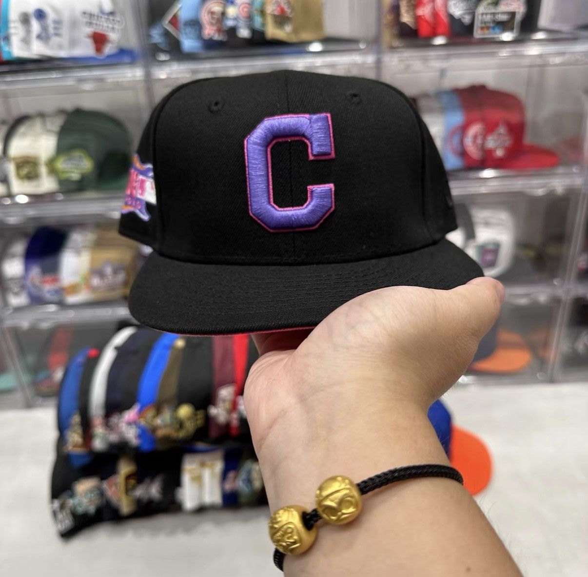 New Era New Era MLB Cleveland Indians 2019 All-Star Baseball Cap J32 Size ONE SIZE - 3 Thumbnail