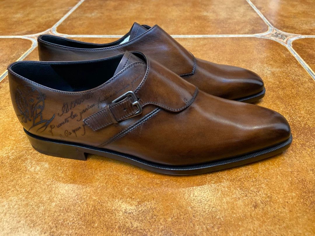 Berluti BERLUTI Single Monk Strap US7.5 Heritage New Size US 7.5 / EU 40-41 - 3 Thumbnail