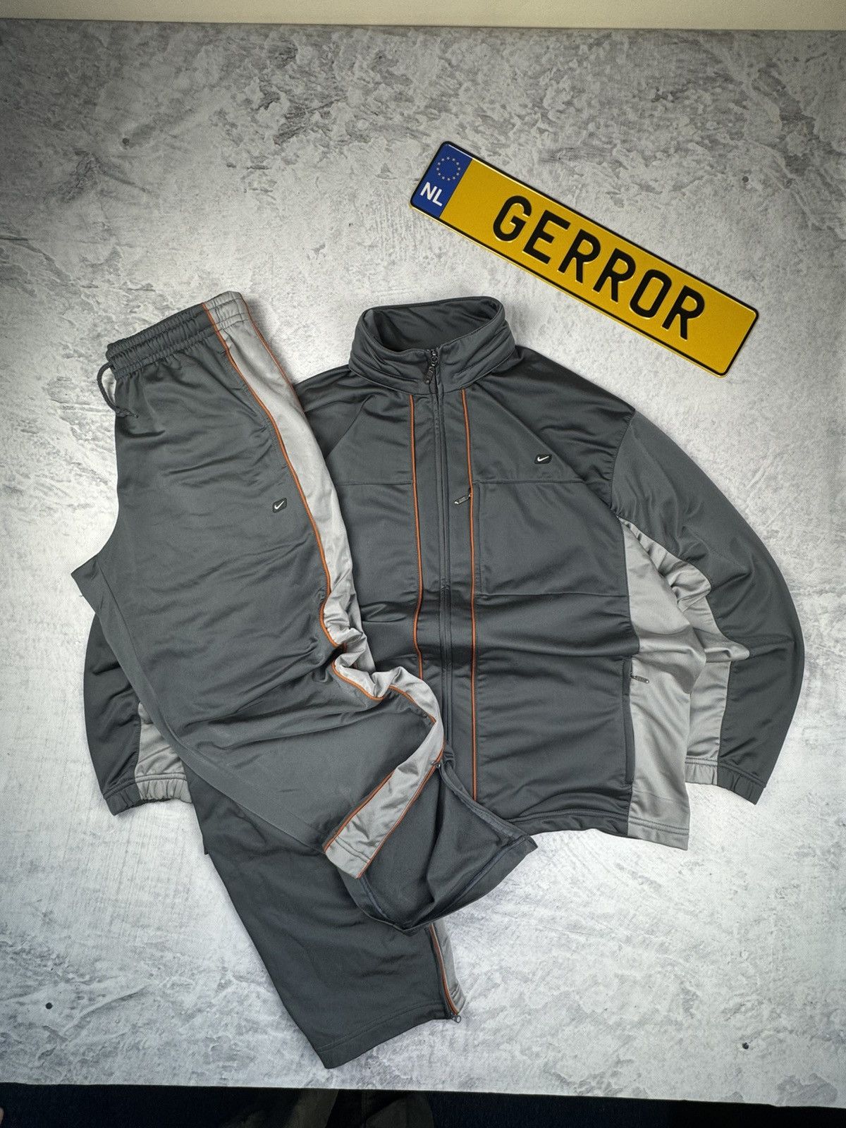 Nike × Vintage NIKE VINTAGE OVERSIZE COTTON DRIL TRACK SUIT Y2k Size US XL / EU 56 / 4 - 3 Thumbnail