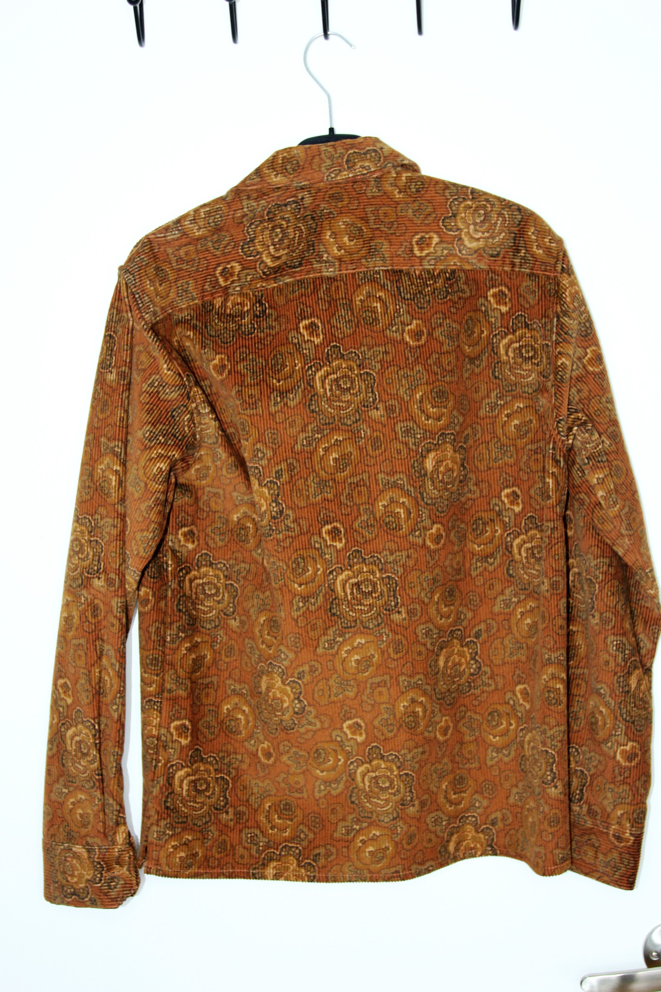 Outclass BNWT AW25 OUTCLASS BRONZE PRINTED CORDUROY CLUB SHIRT S Size US S / EU 44-46 / 1 - 3 Thumbnail