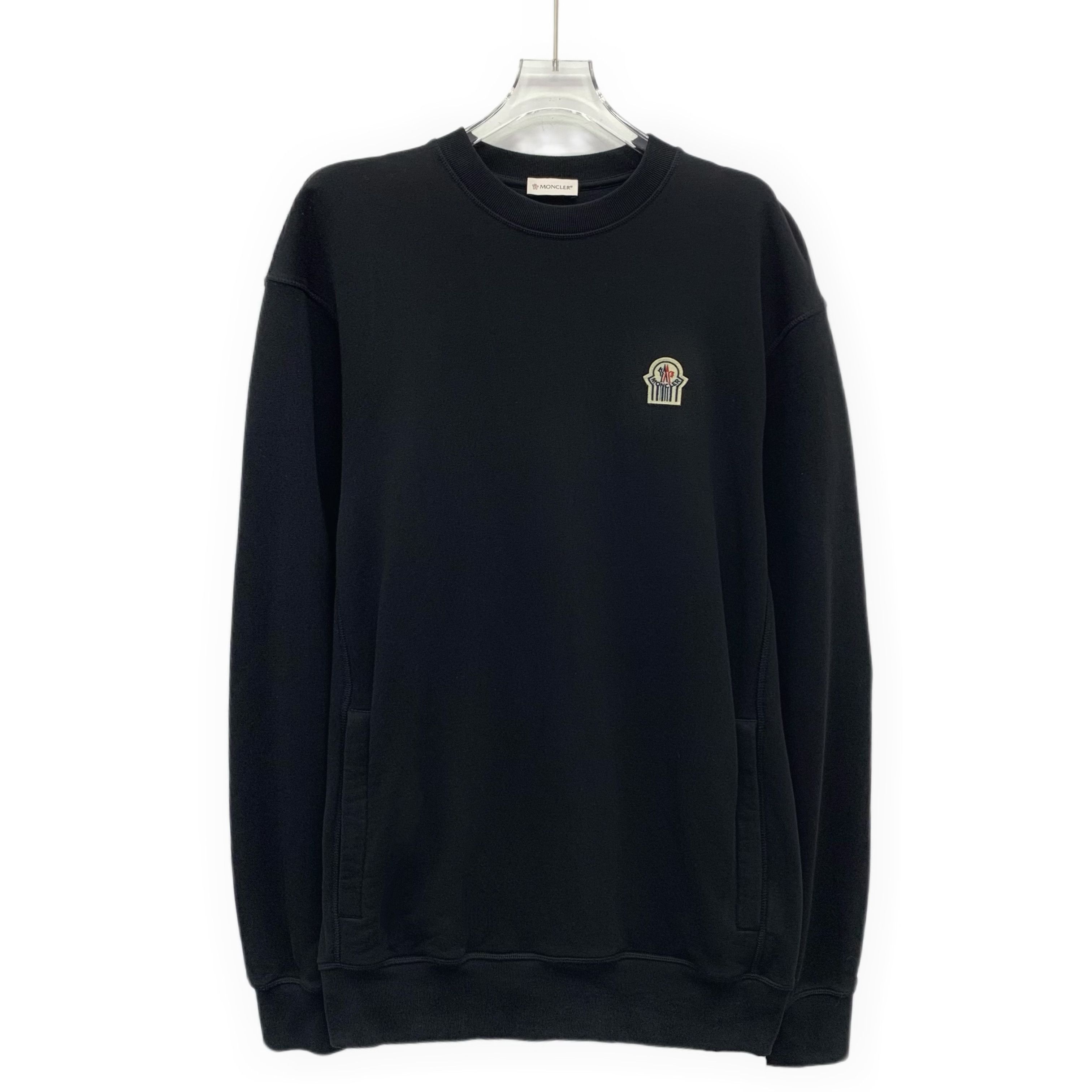 Moncler Moncler x Gentle Monster Logo Sweatshirt Black (S) Size US S / EU 44-46 / 1 - 1 Thumbnail