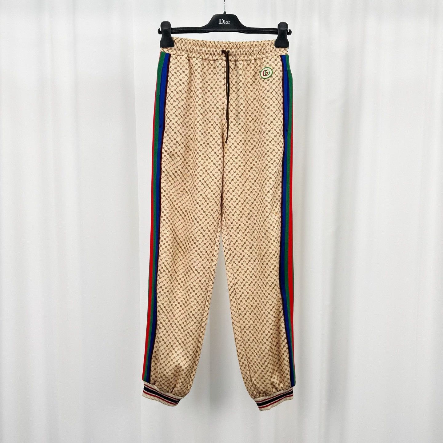 Gucci Gucci Double G Monogram Casual Trousers Size 34" / US 12 / IT 48 - 1 Thumbnail