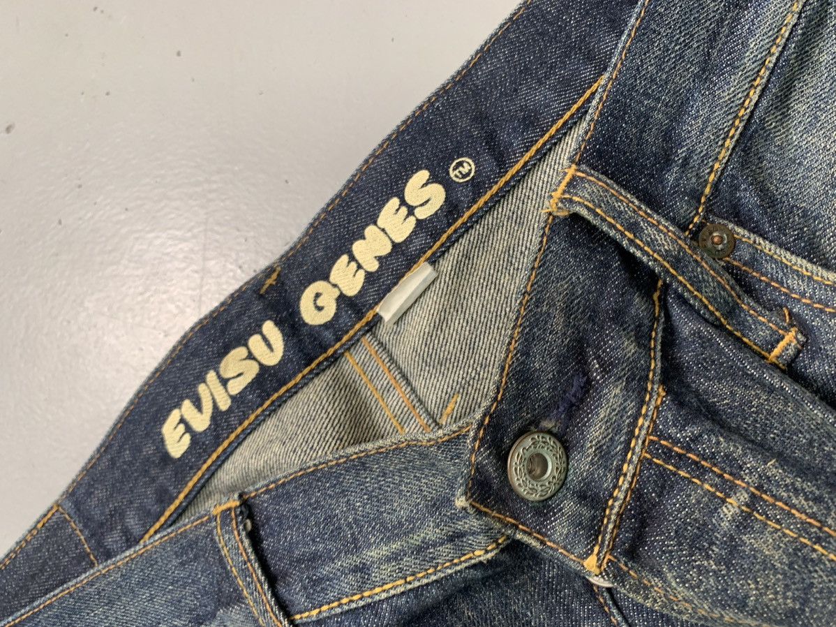 Vintage Vintage Evisu inspired loose fit denim Size US 36 / EU 52 - 8 Thumbnail