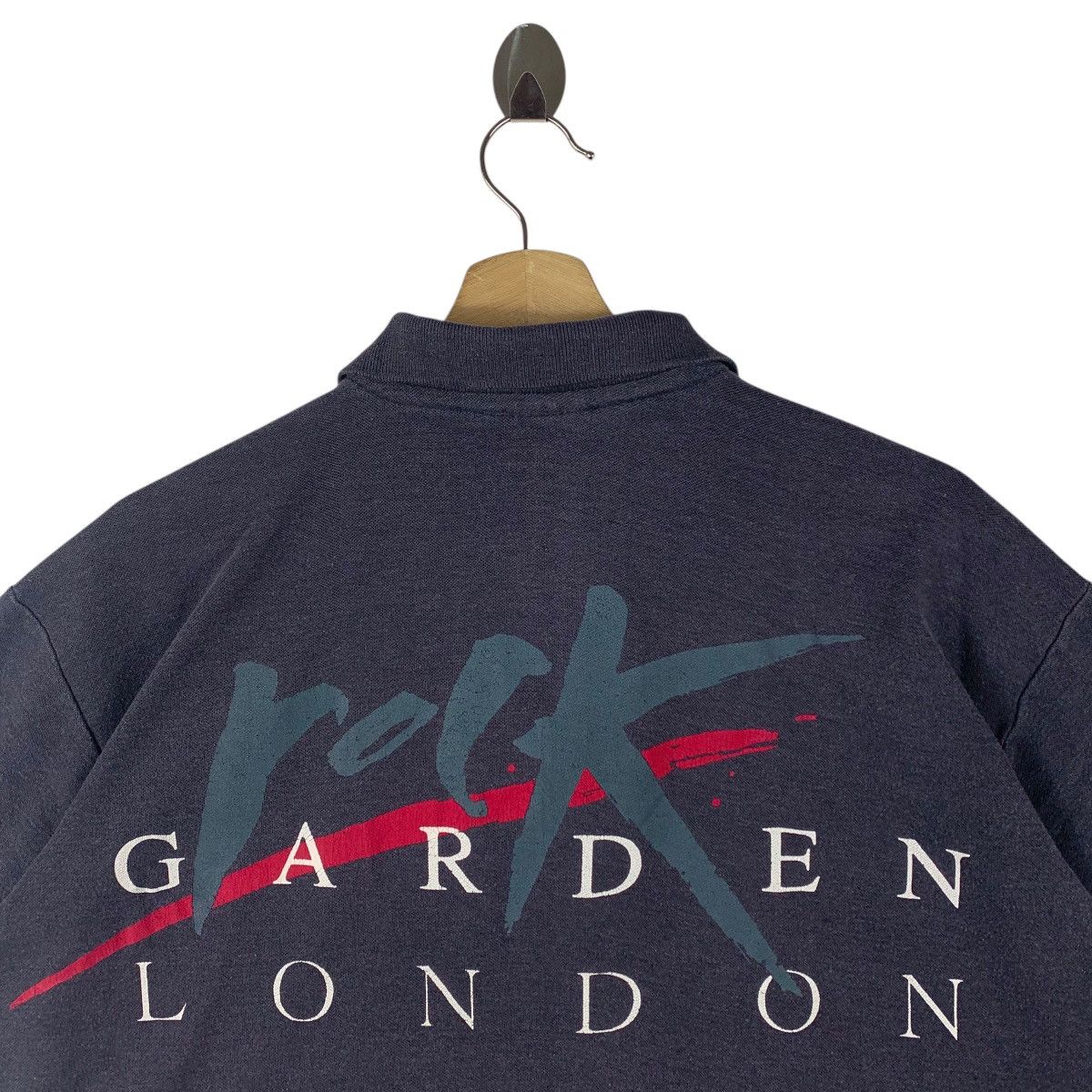 Vintage Vintage ROCK GARDEN LONDON Grungy polo tee Size US XL / EU 56 / 4 - 9 Thumbnail