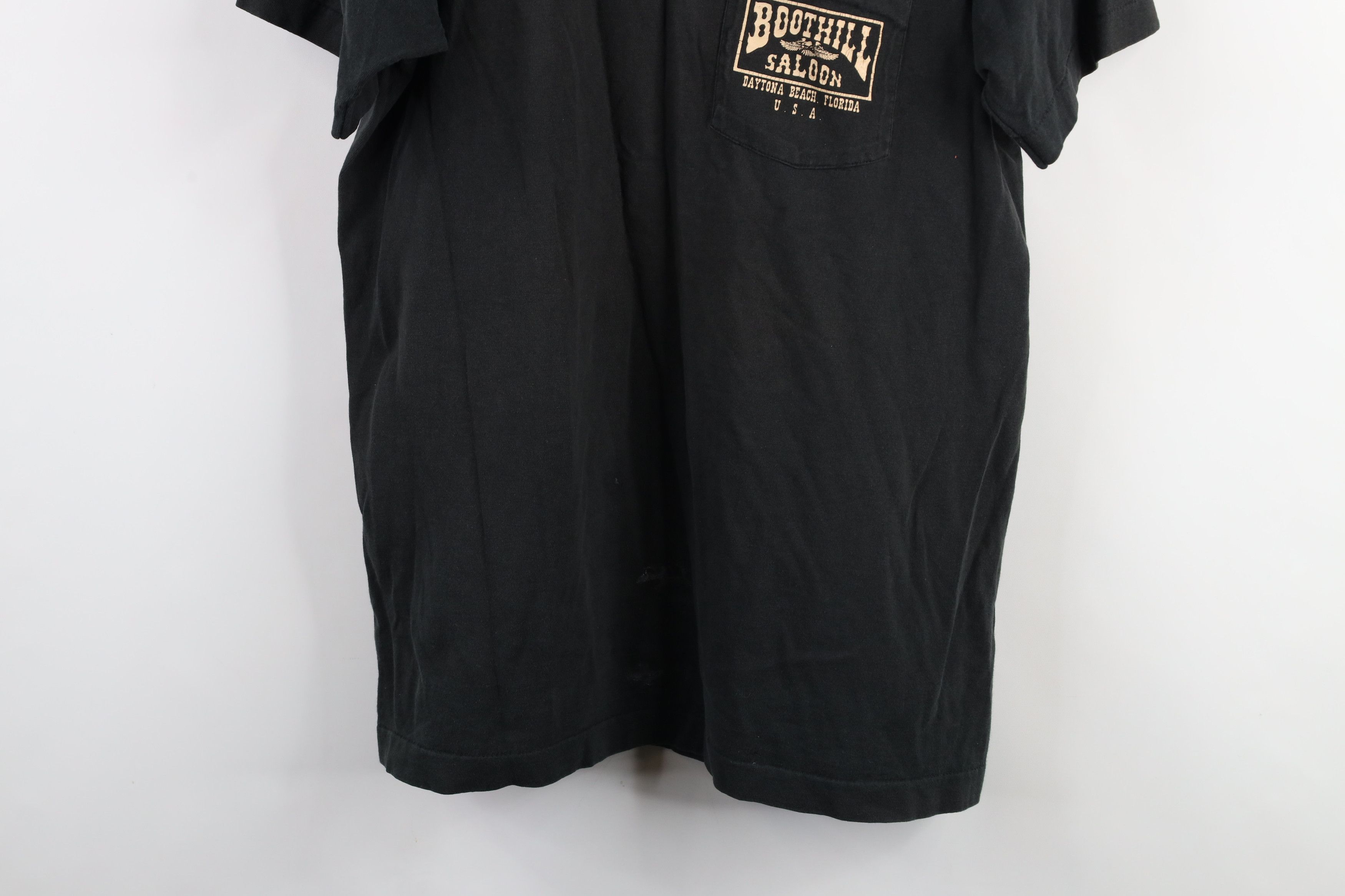 Vintage Vintage 90s 1994 Bike Week Boothill Saloon T-Shirt USA Size US L / EU 52-54 / 3 - 3 Thumbnail