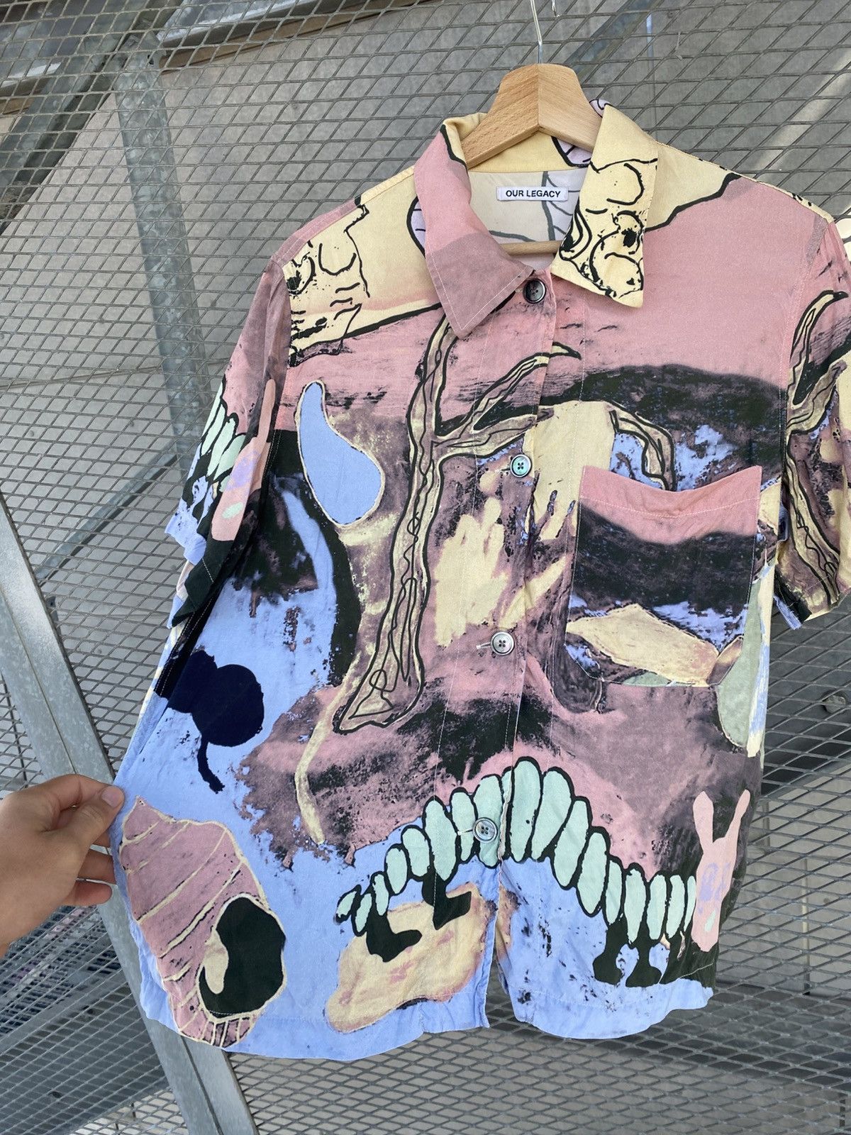 Our Legacy Vintage Our Legacy Overpinted Shirt Size US M / EU 48-50 / 2 - 6 Thumbnail