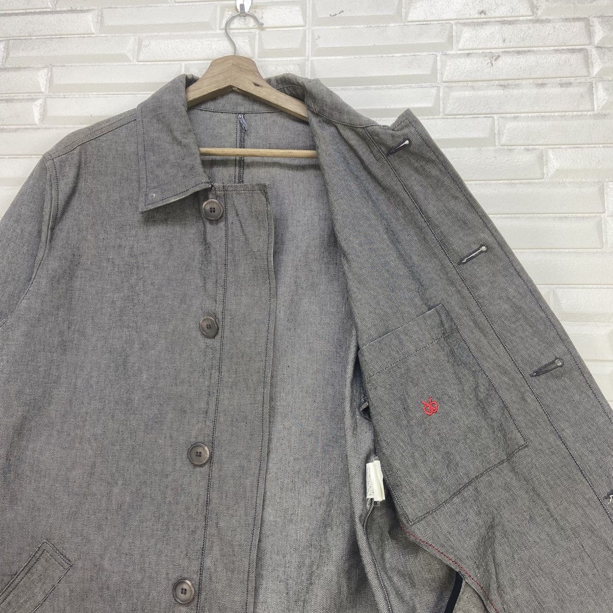 Designer Former Hermes Artistic Director Bali Barret Denim Long Coat Size US M / EU 48-50 / 2 - 12 Thumbnail