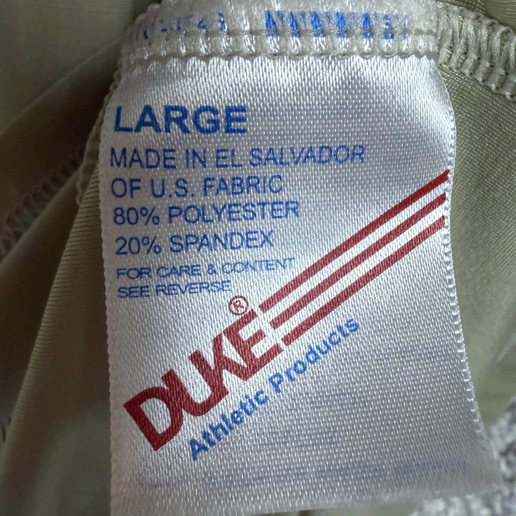 Vintage Dri-Duke Shirt Mens L Tan Moisture Wicking Lightweight Crew Neck Short Sleeve Military Activewear Jersey Tee Size US L / EU 52-54 / 3 - 5 Thumbnail