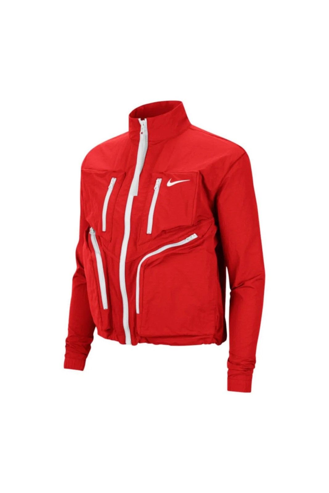 Nike Nike Womens Sportswear Tech Pack Jacket Red/Orange Size M / US 6-8 / IT 42-44 - 6 Thumbnail