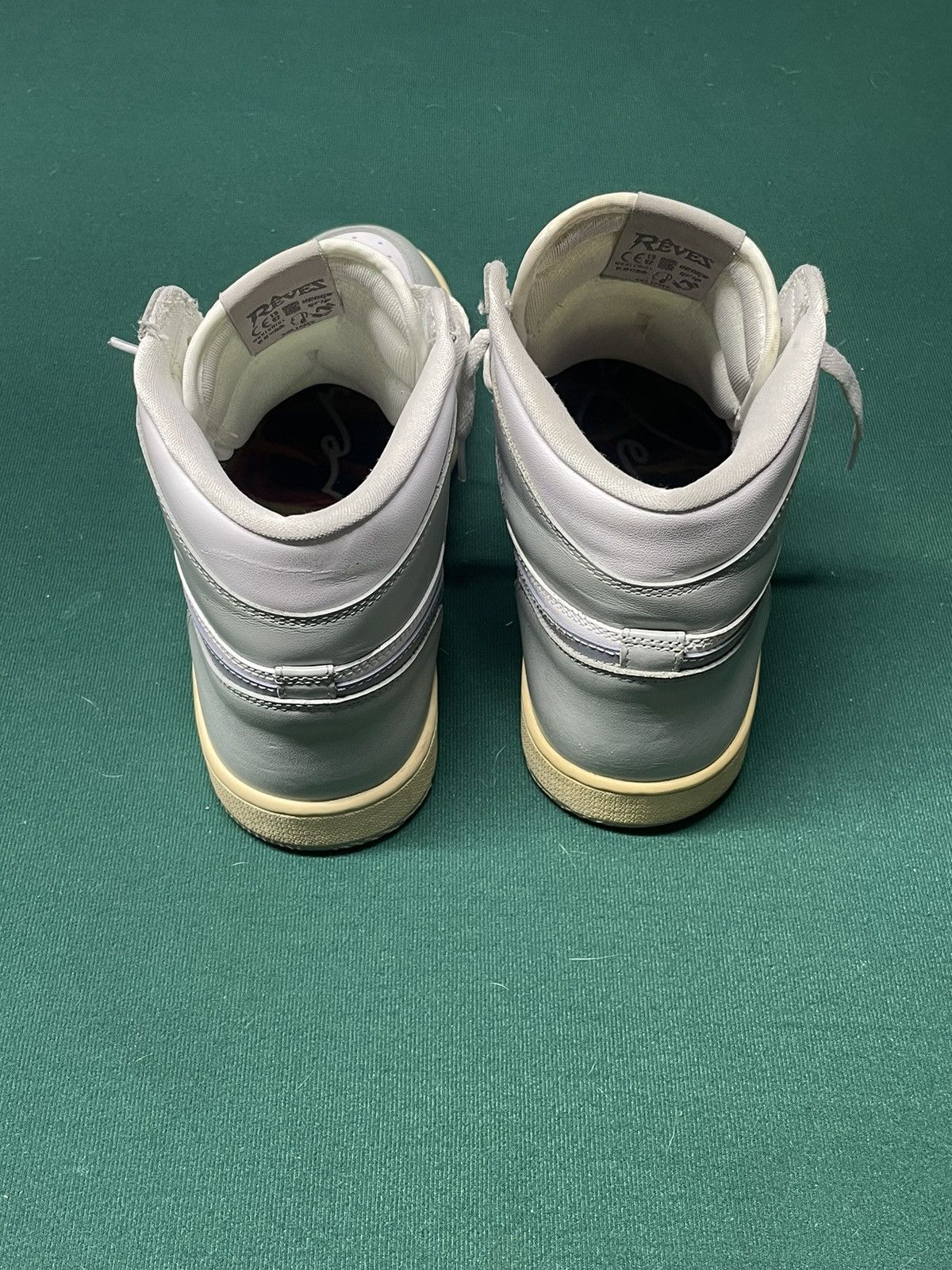 Reves Paris Kool Kiy x Reves Paris Air Kiy 85’ Hi “Cool Grey” Size US 12 / EU 45 - 5 Thumbnail
