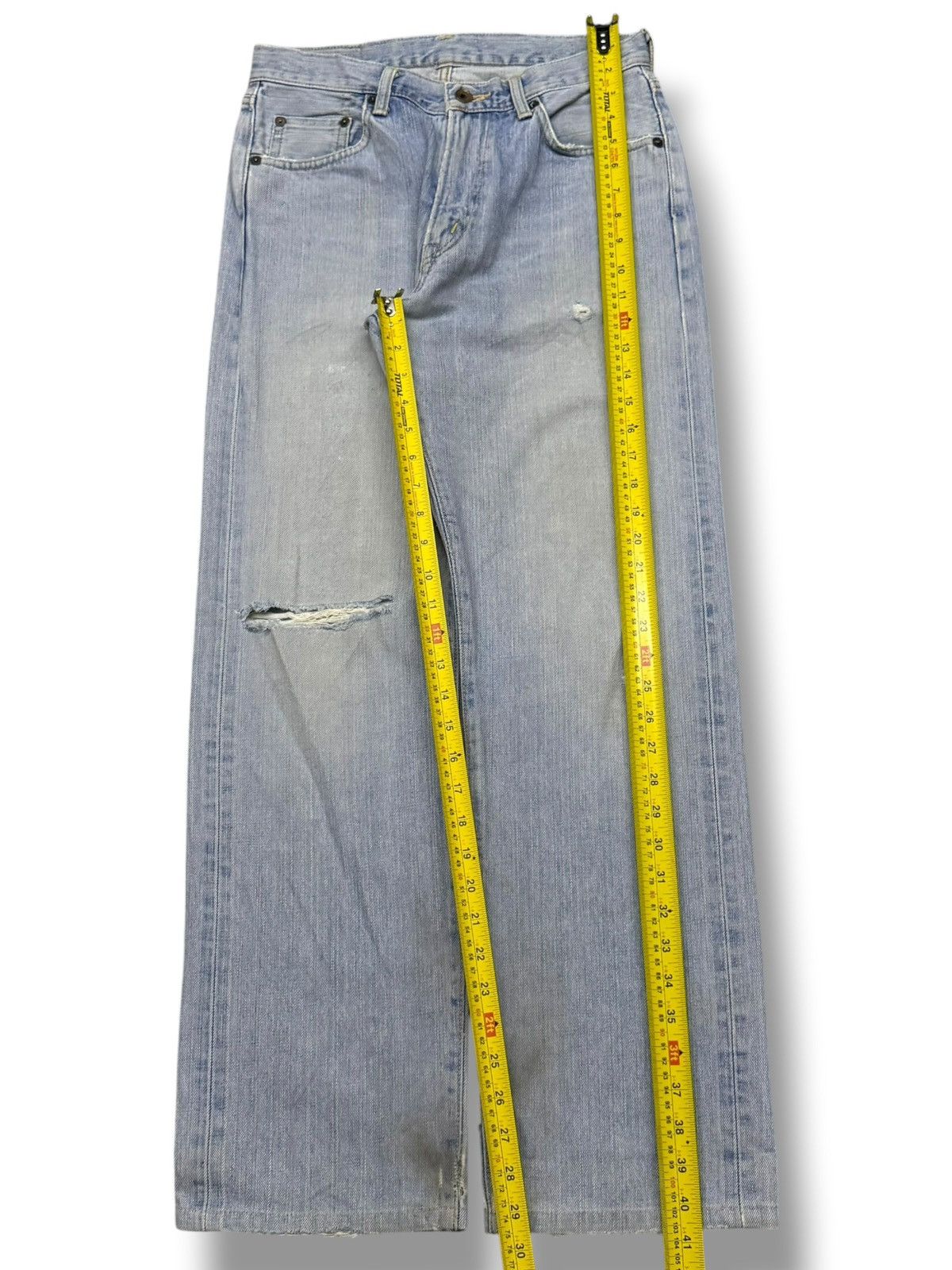 Edwin Vintage EDWIN 505XX Selvedge Denim Jeans Japan | W29 Size US 29 - 17 Thumbnail