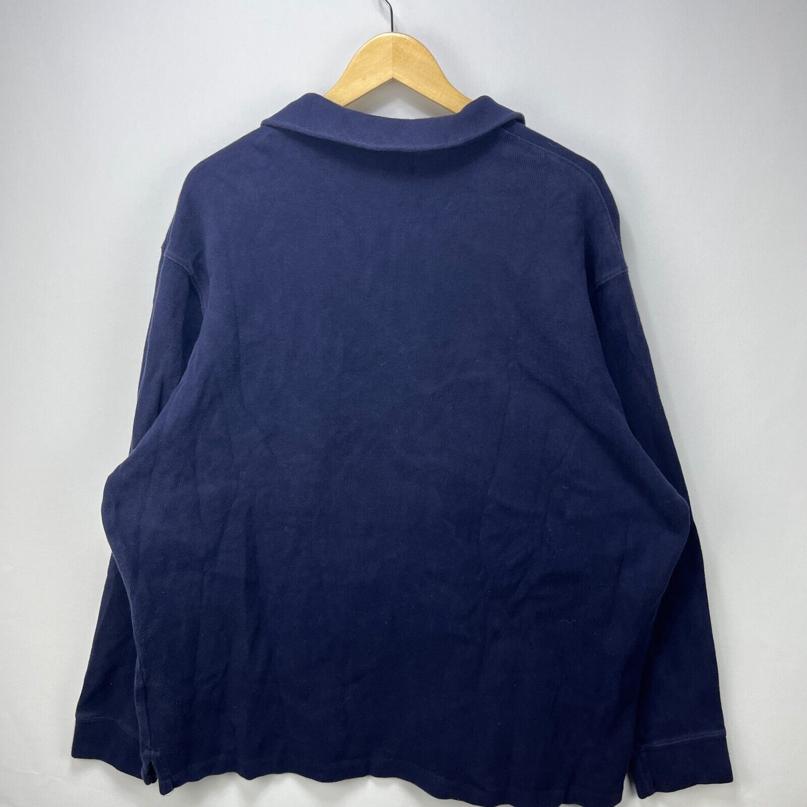 Polo Ralph Lauren × Vintage Vintage Polo Ralph Lauren Quarter Zip Pony Sweatshirt 2XL Size US XXL / EU 58 / 5 - 8 Thumbnail