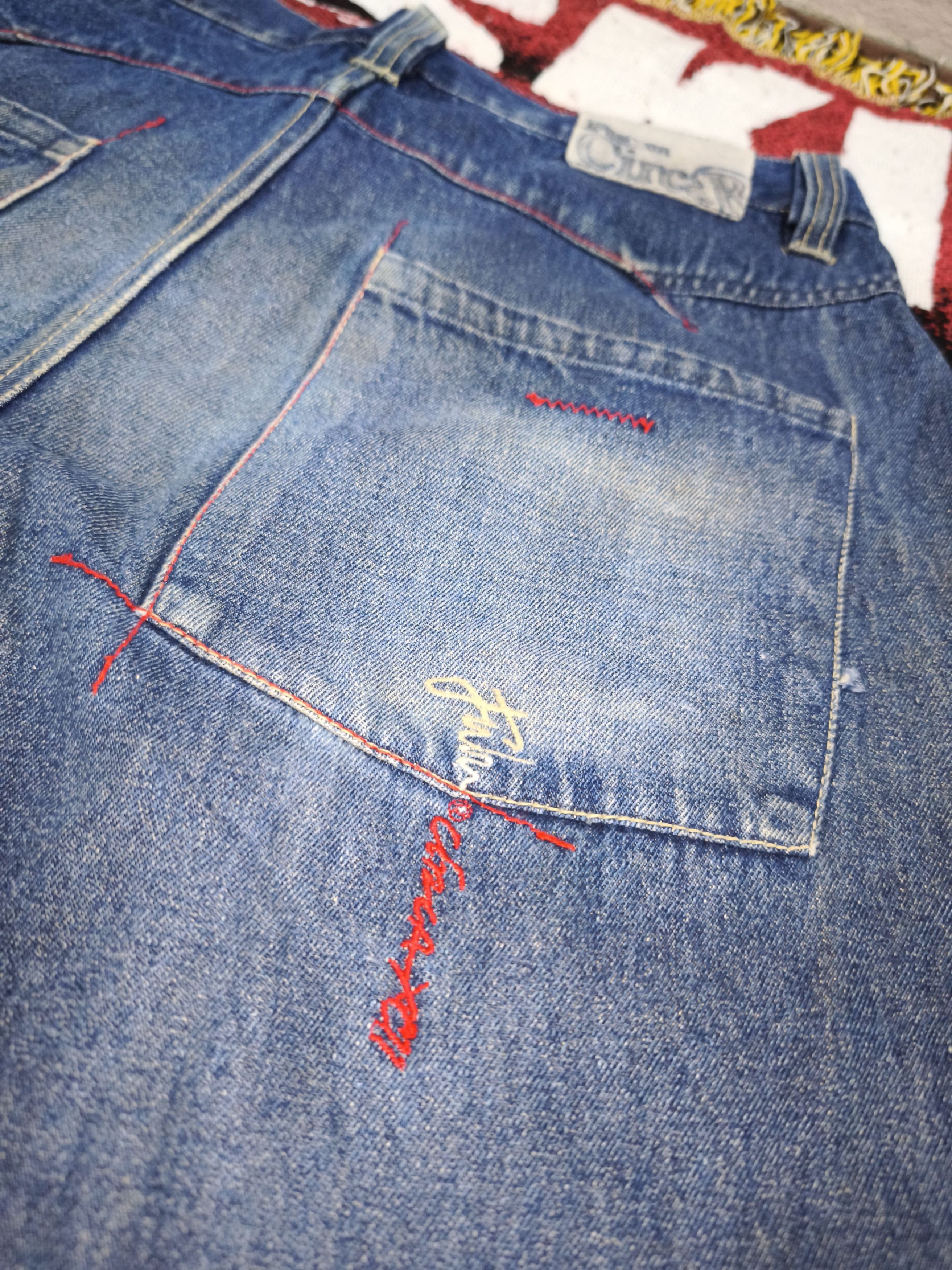 Fubu × Vintage Vintage Fubu Circa Jeans Men Blue Baggy Tappered Denim Size US 32 / EU 48 - 9 Thumbnail