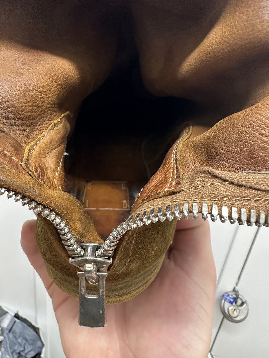 Guidi Collector piece: GUIDI. 987 Reverse bison. Horse lined. Size US 13 / EU 46 - 15 Thumbnail