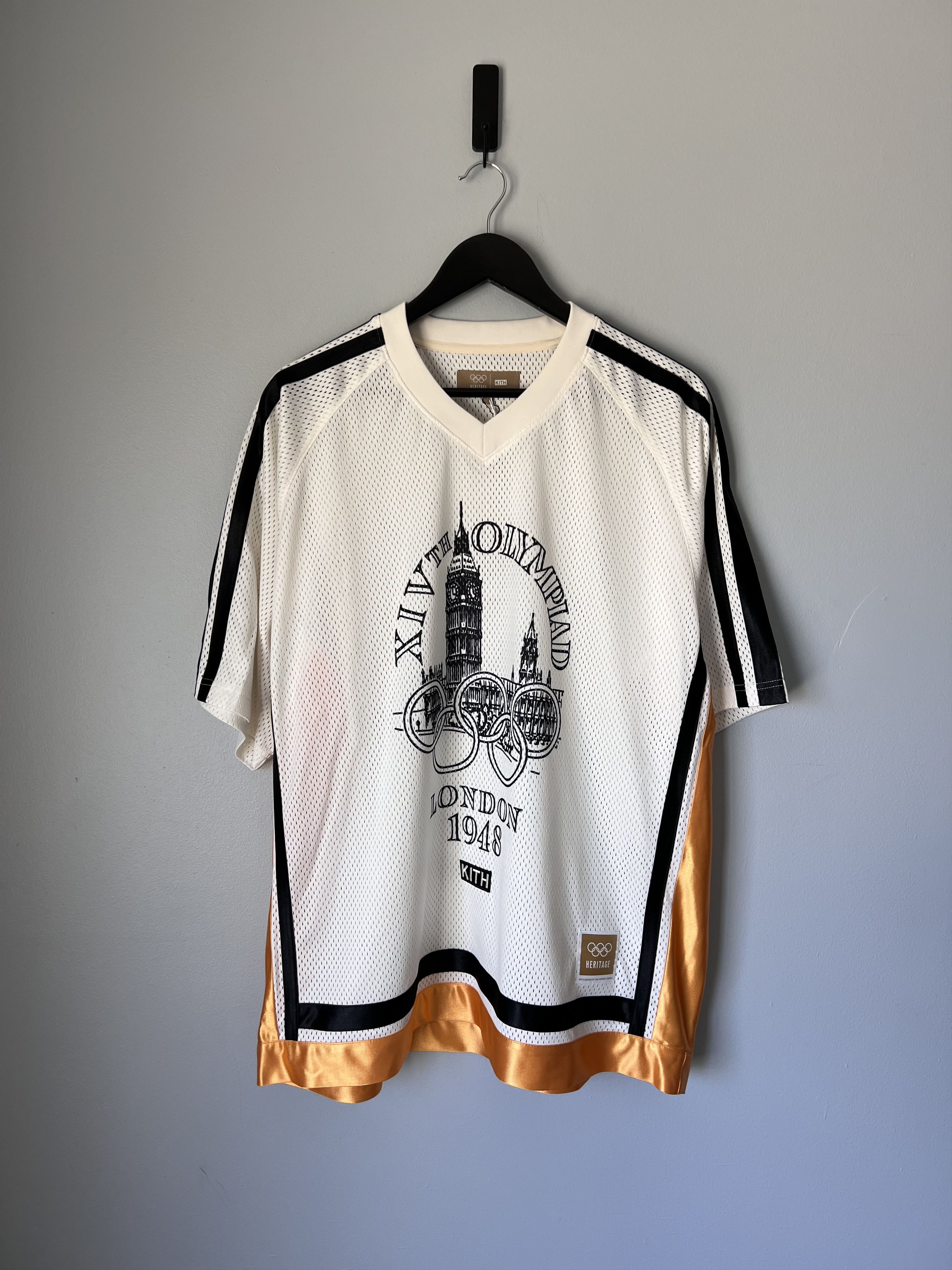 ☆ KITH Olympics Heritage 1948 London 限定トップス ☆ Kith Kith Olympics Heritage London Mesh Leon Jersey | Grailed