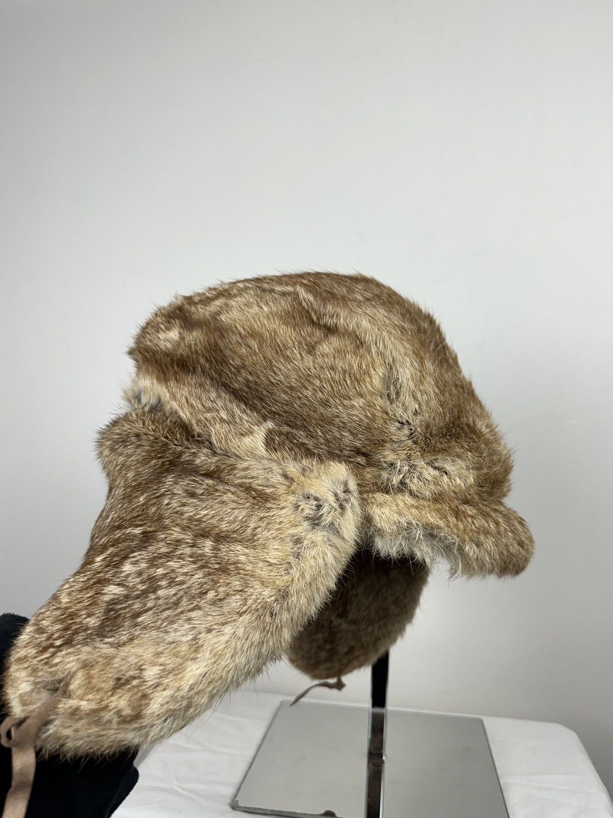 Vintage Vintage fur Chinese hat Golden Leaf original streetwear item Size ONE SIZE - 4 Thumbnail
