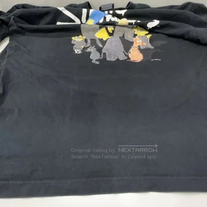 Balenciaga Balenciaga x THE SIMPSONS Black Graphic Tee. Size US M / EU 48-50 / 2 - 5 Thumbnail