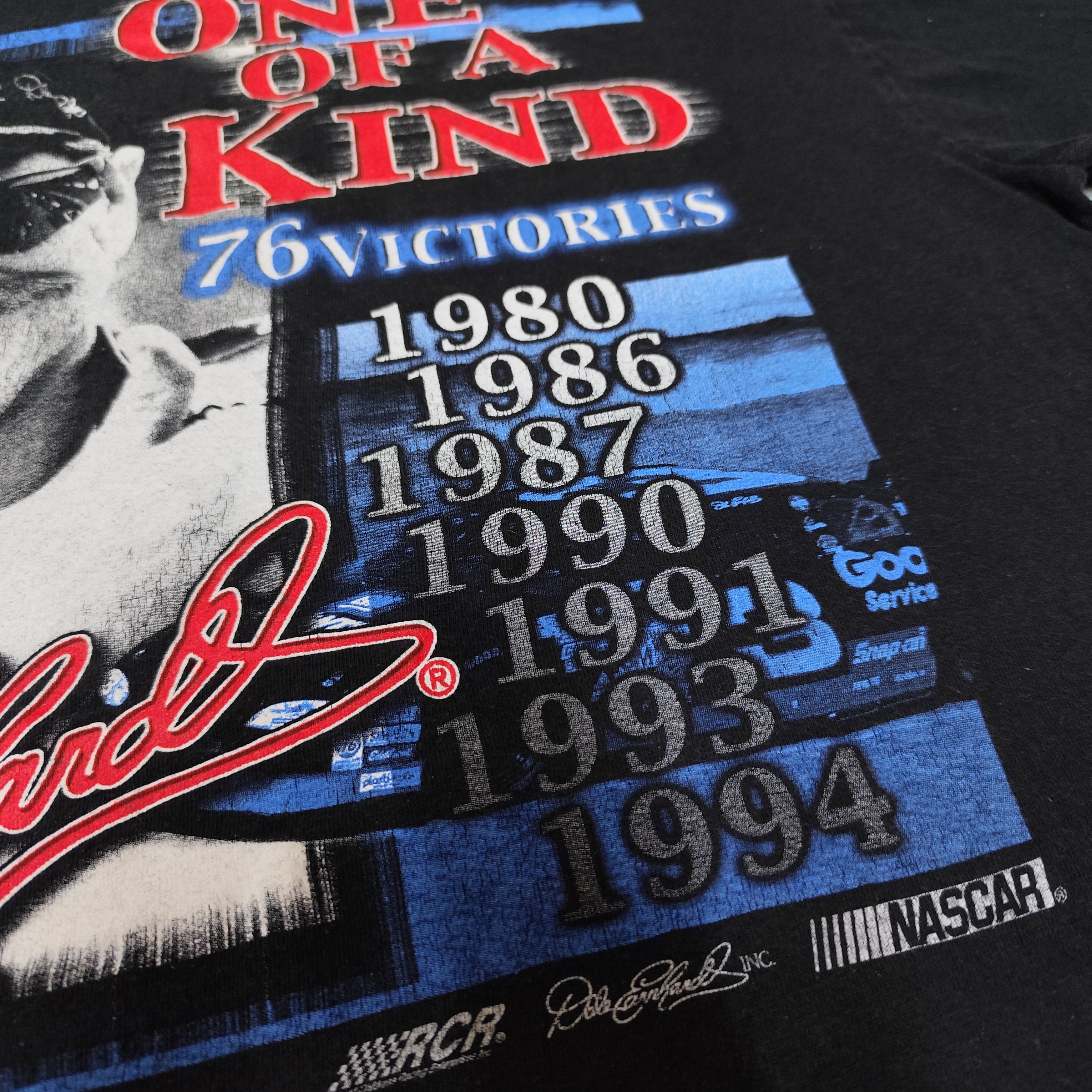 NASCAR × Vintage × Winners Circle VINTAGE DALE EARNHARDT NASCAR T SHIRT Size US XL / EU 56 / 4 - 4 Thumbnail