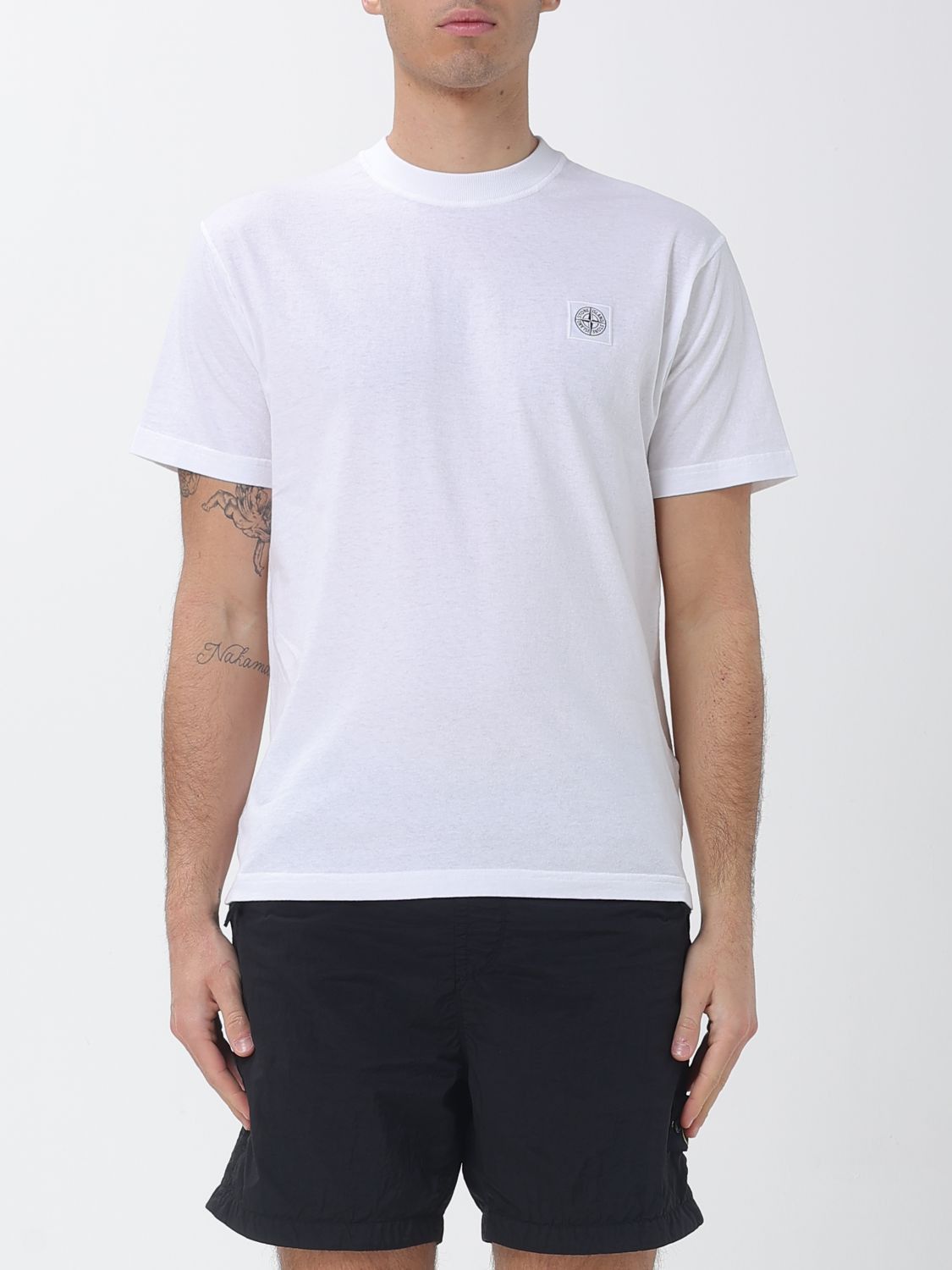 Stone Island Stone Island T-Shirt Men White Size US XL / EU 56 / 4 - 1 Thumbnail