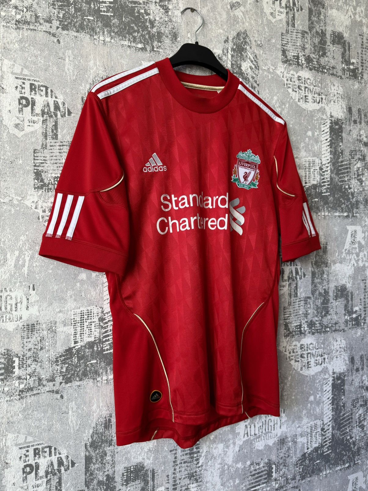 Vintage Adidas Liverpool Vintage Jersey Size US L / EU 52-54 / 3 - 1 Thumbnail