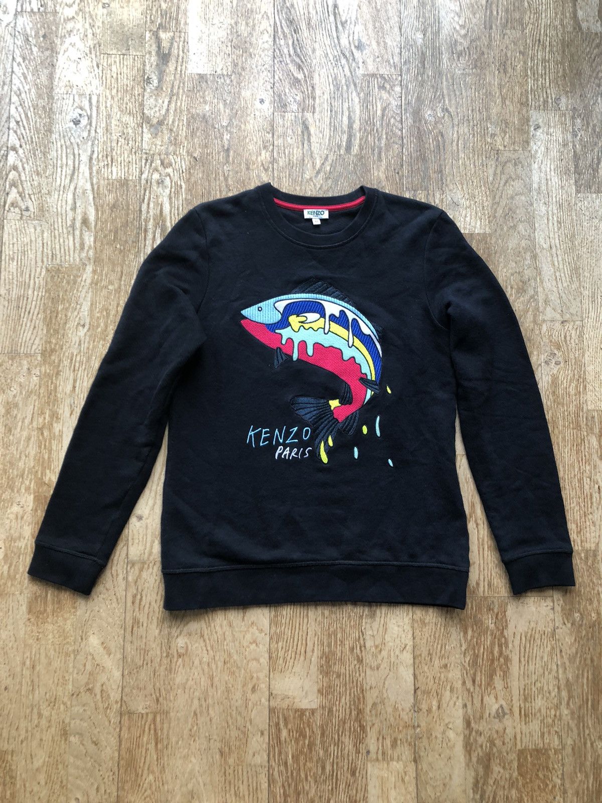 Kenzo fish sweatshirt sale