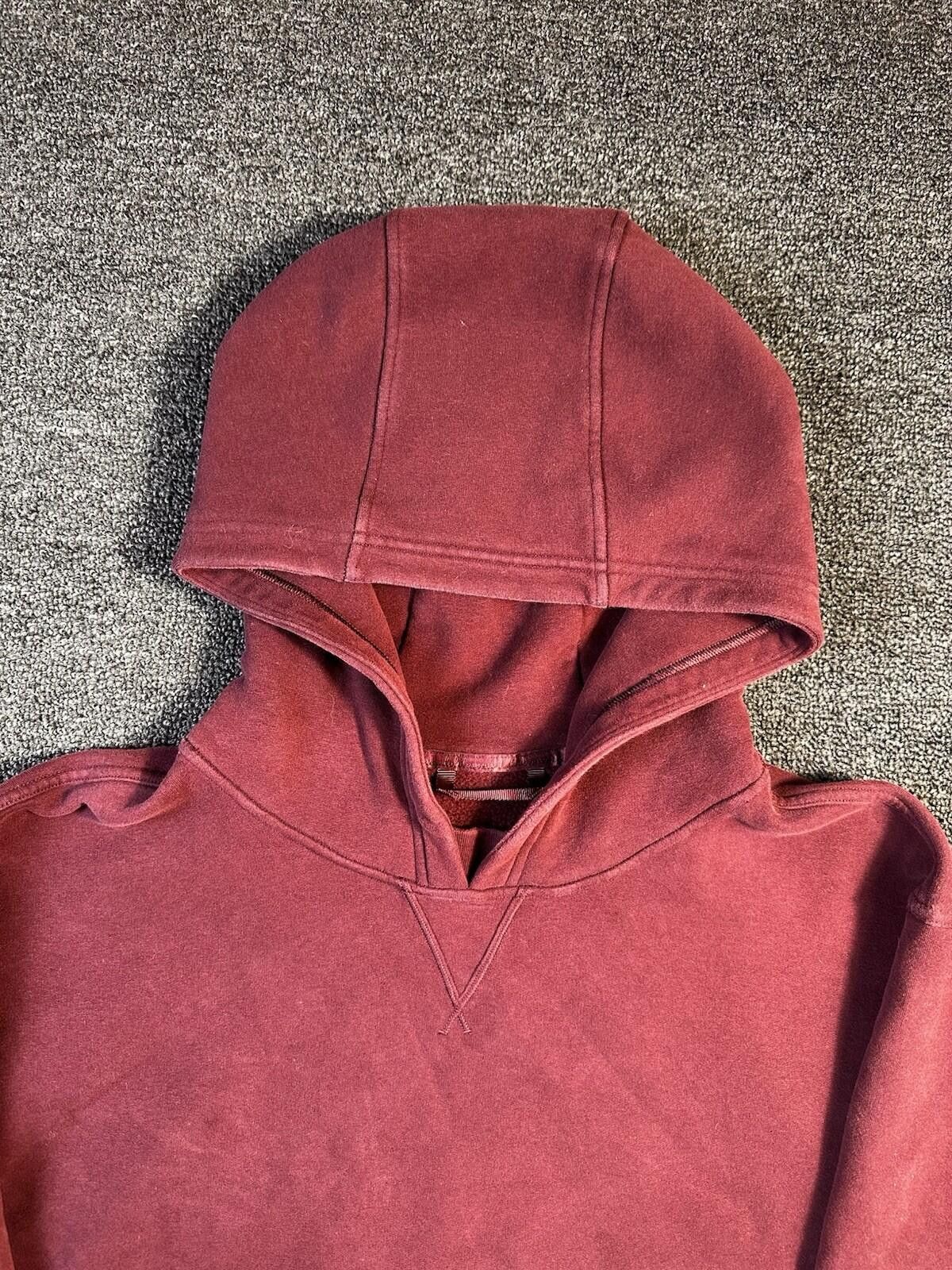 Lululemon Lululemon Women Steady State SuperLoft Hoodie Burgandy Sz 10 Size L / US 10 / IT 46 - 3 Thumbnail