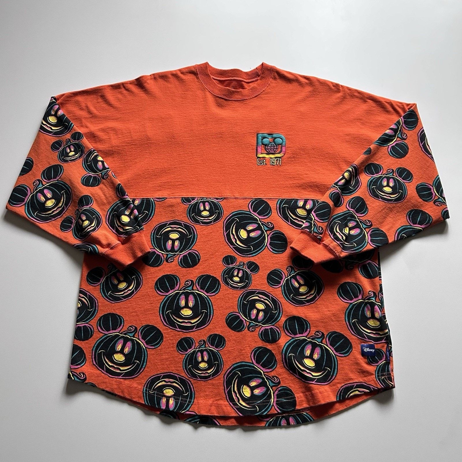 Disney × Mickey Mouse × Vintage Disney Land Halloween Mickey Mouse Spirit Jersey Shirt Large Size US L / EU 52-54 / 3 - 3 Thumbnail