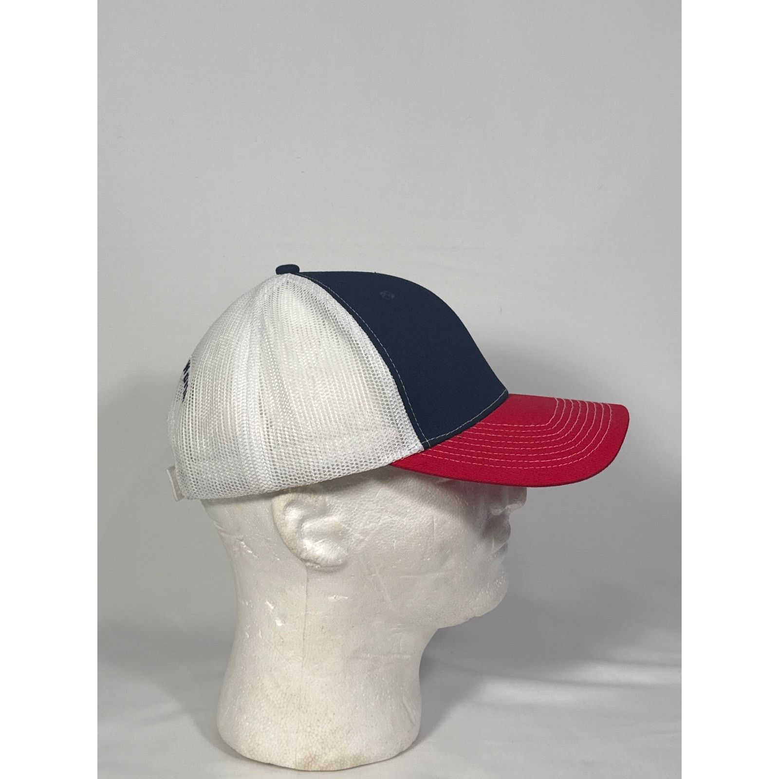 Other Texas Stucco Supply Mesh Trucker Hat - Navy/Red Size ONE SIZE - 6 Thumbnail