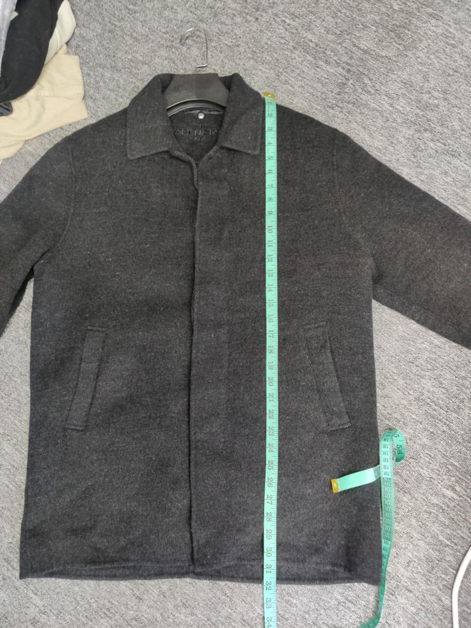 Balenciaga Balenciaga Paris Pour Homme Soft Wool Single Breasted Coat Size US L / EU 52-54 / 3 - 16 Thumbnail