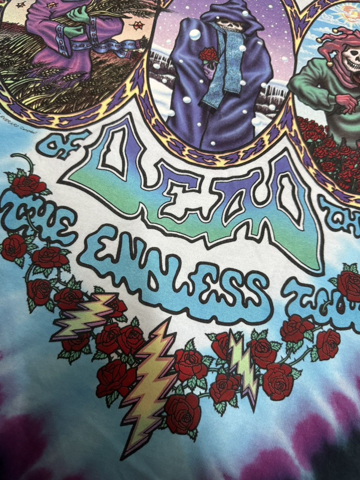 Grateful Dead × Vintage Vintage ‘01 Grateful Dead Seasons of the Dead Endless Tour Size US L / EU 52-54 / 3 - 17 Thumbnail