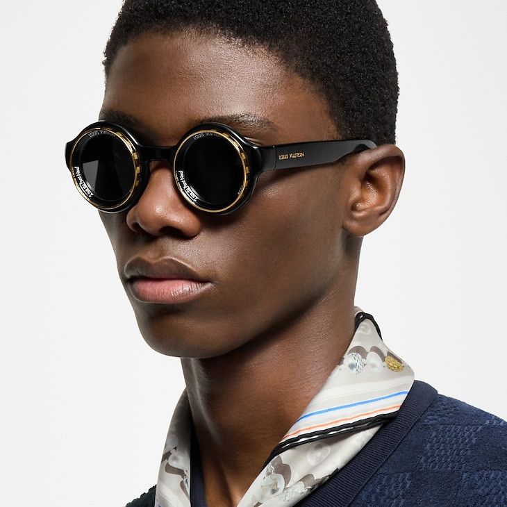 Louis Vuitton LV Super Vision Round Sunglasses Size ONE SIZE - 2 Thumbnail