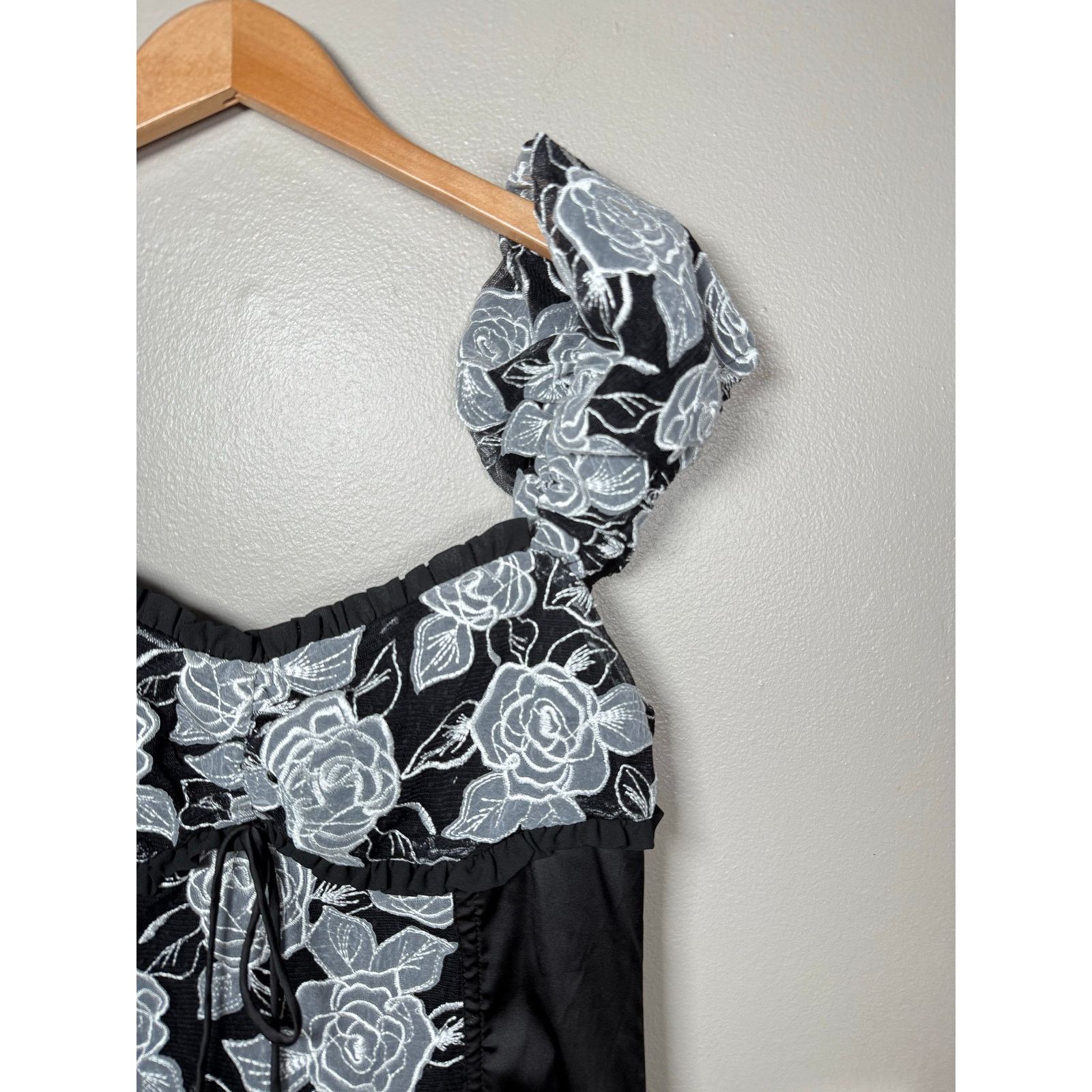 For Love & Lemons NWT For Love & Lemons Hadlee Embroidered Corset Mini Dress S Size S / US 4 / IT 40 - 5 Thumbnail