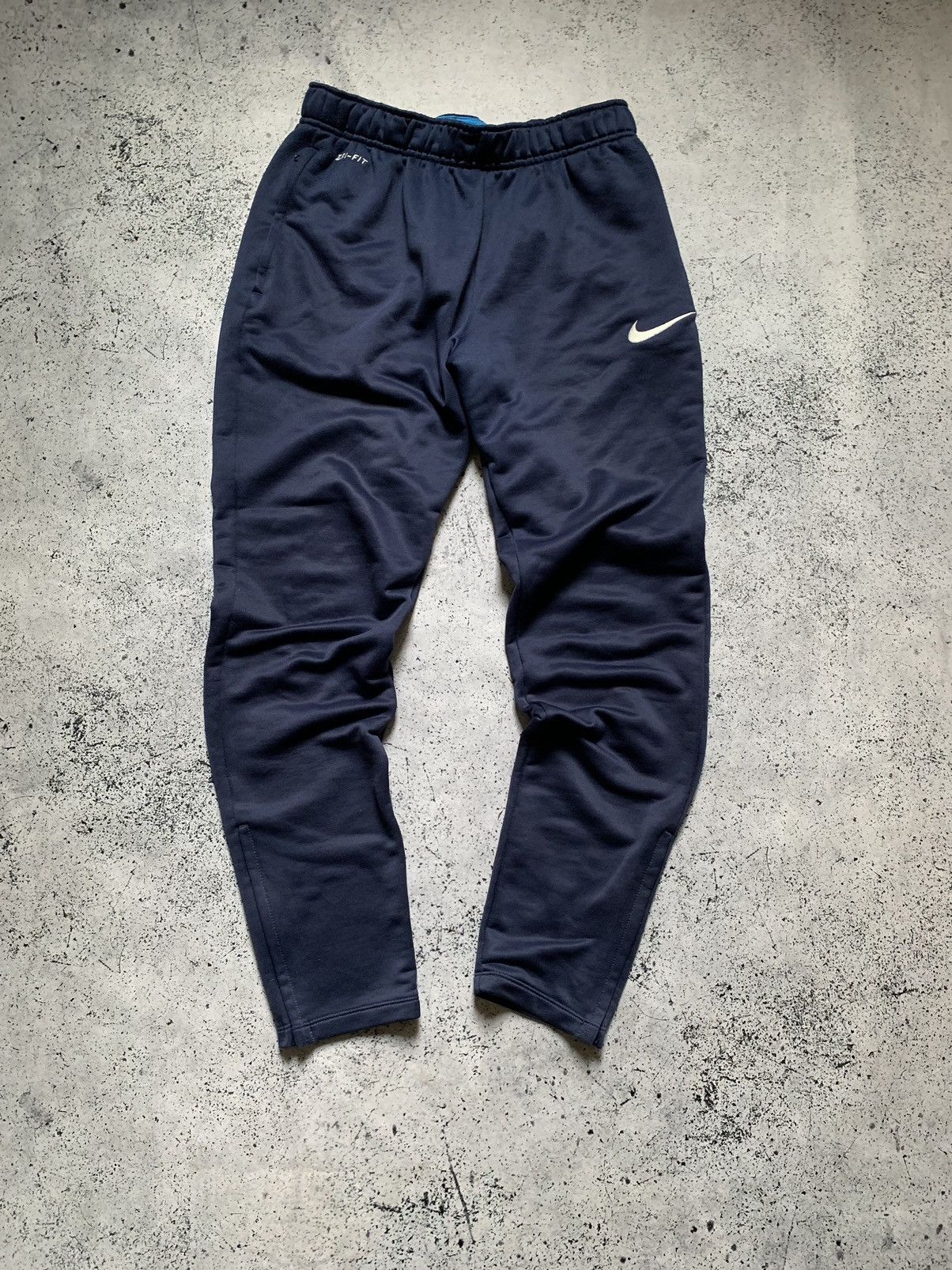 Nike Vintage Nike Drill Track Pants Y2K Swoosh 90s Gorpcore USA Size US 31 - 1 Thumbnail