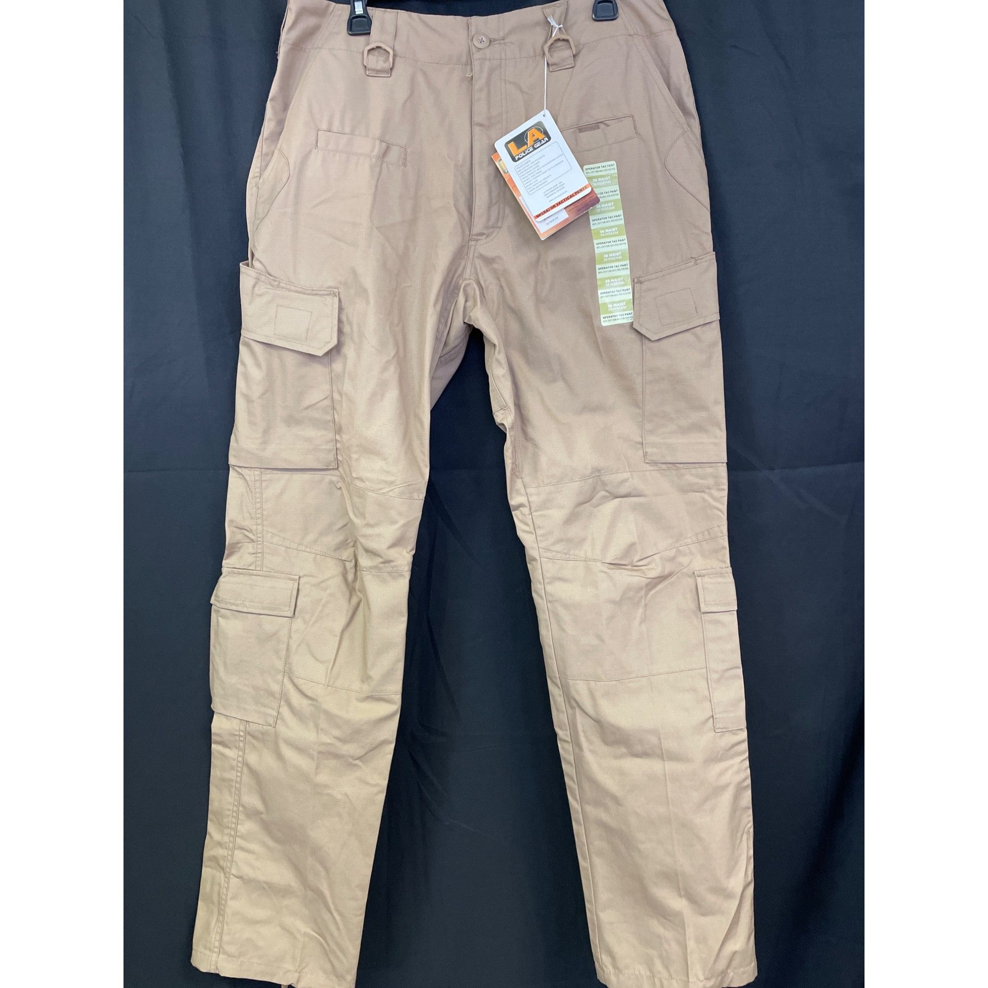 Other LAPG Tactical Pants Men's Tan Cargo Size 36 x 36 SKU 4993 Size US 36 / EU 52 - 1 Thumbnail