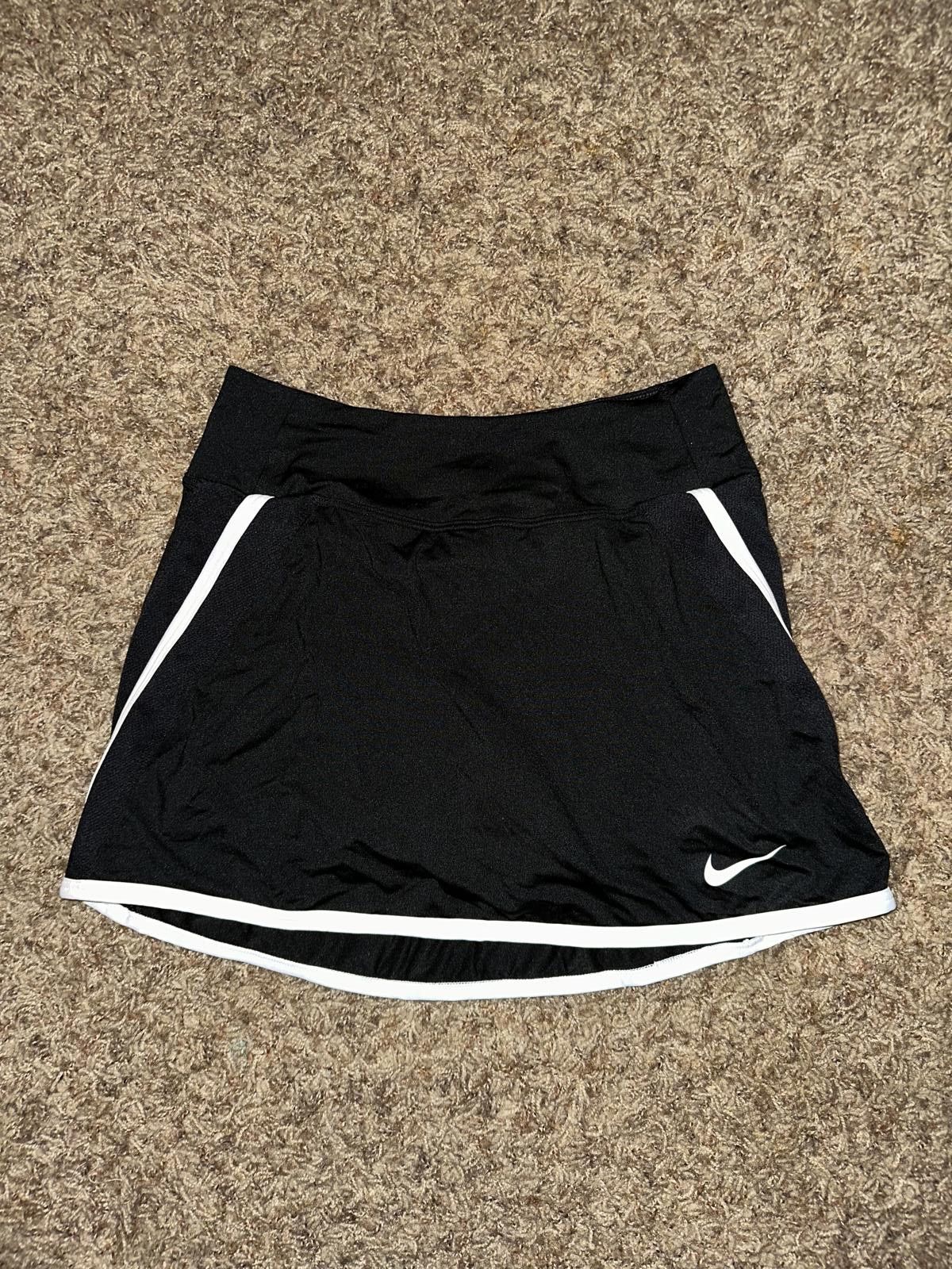 Nike Nike Women’s Power Black/White Skort Size 26" / US 2 / IT 38 - 1 Thumbnail